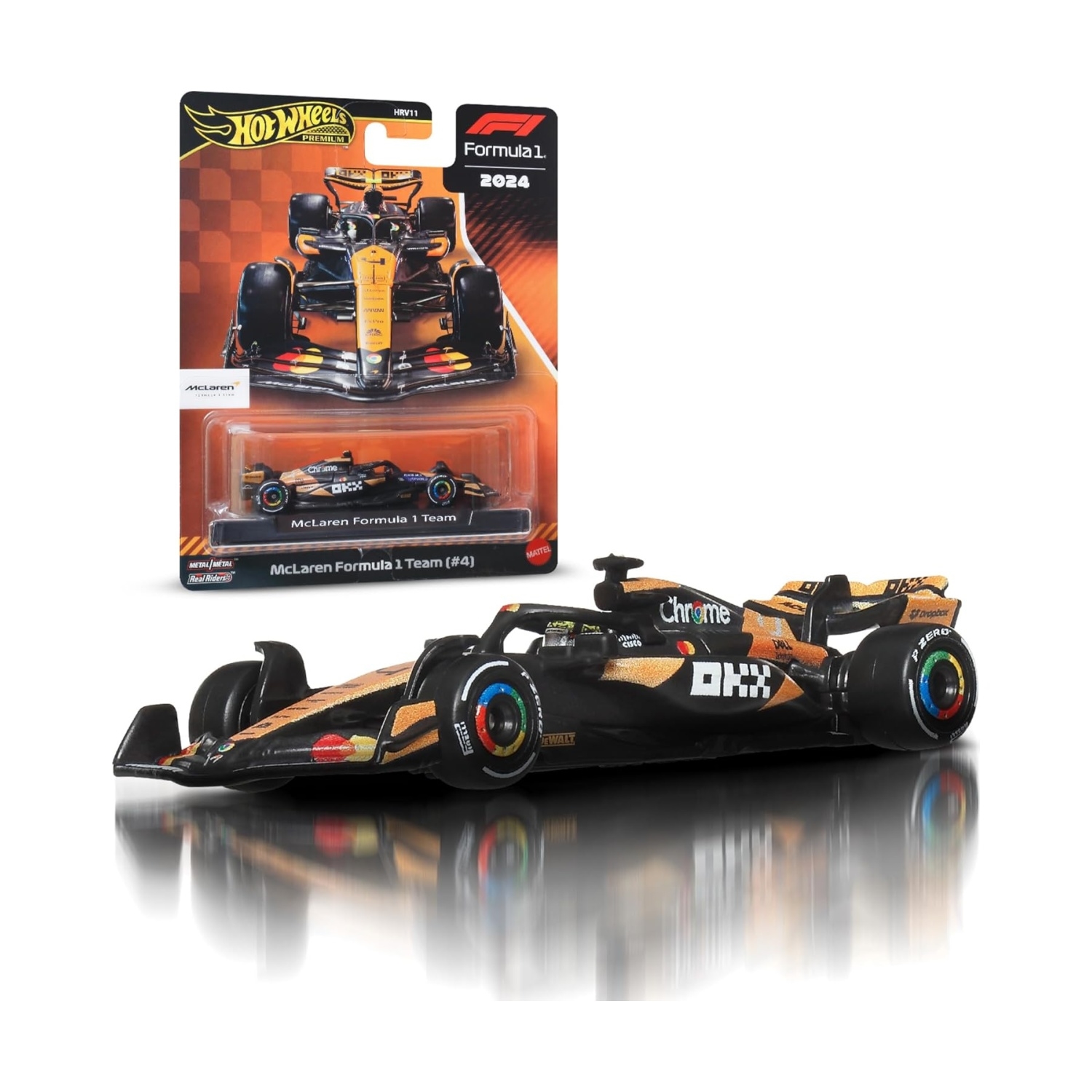 Mattel JBM11 Hot Wheels Race - McLaren |2024 Livery Oscar Piast