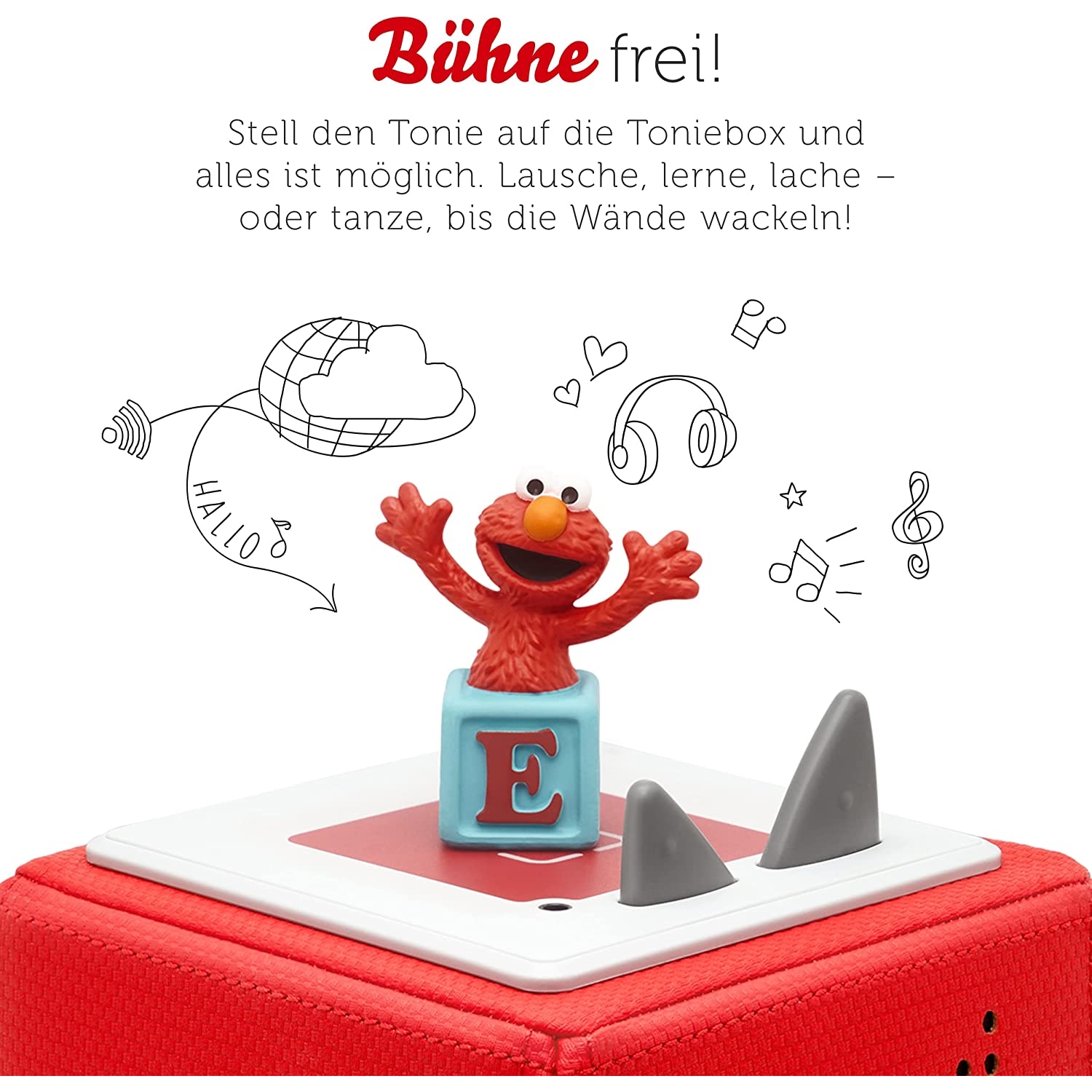 Tonies 10001157 Sesamstraße - Elmo [DACH]