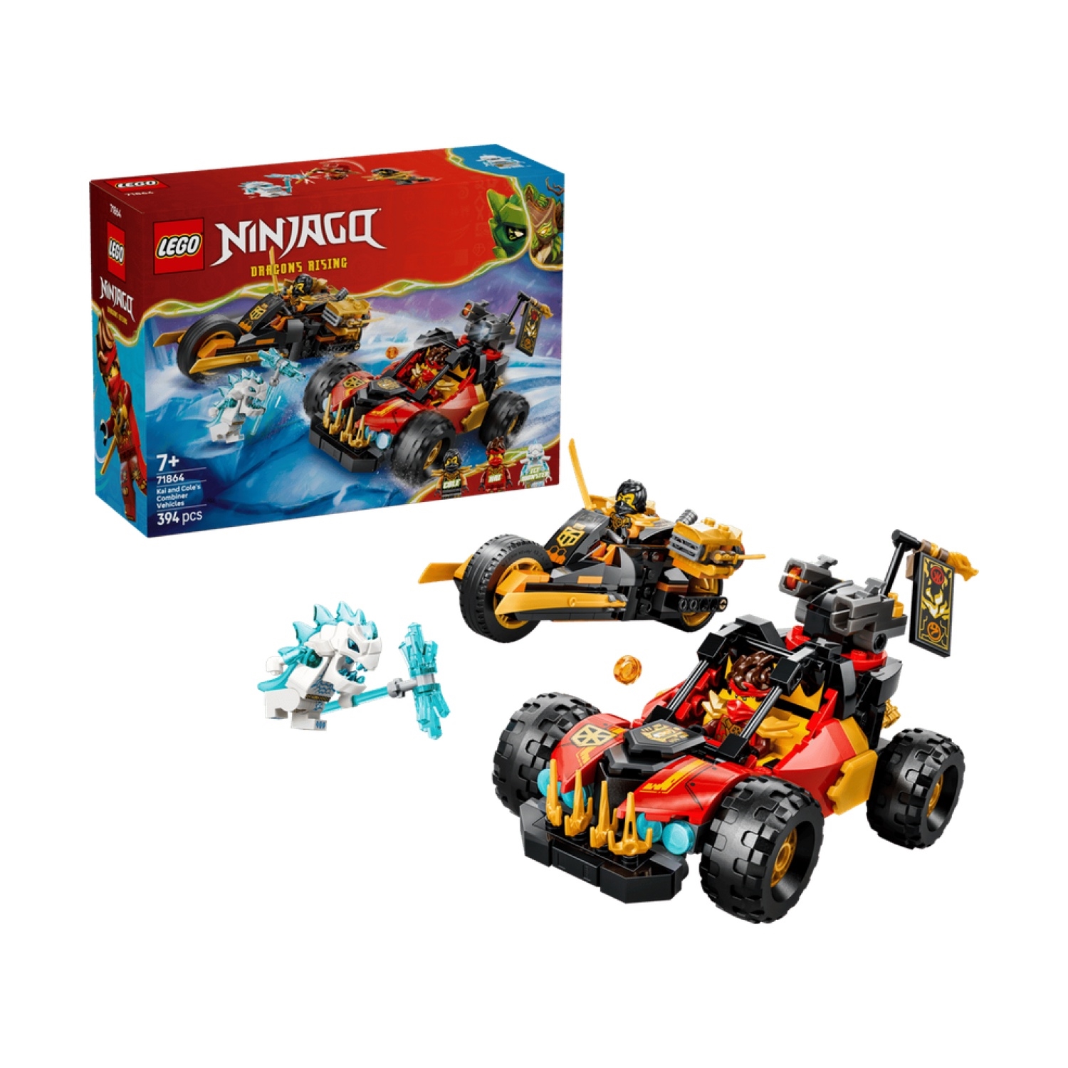 LEGO 71864 Kais und Coles Kombi-Flitzer