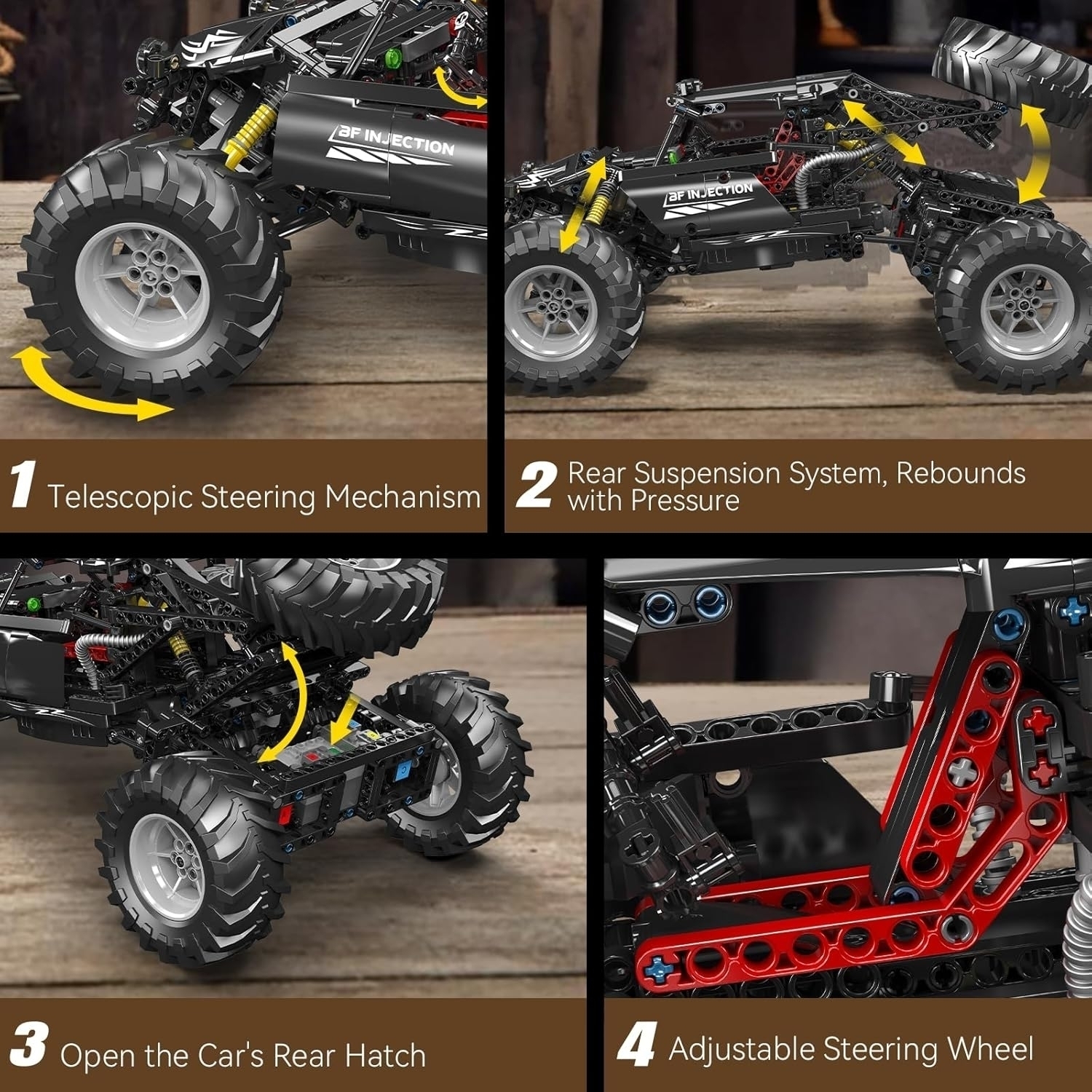 Mould King 18038 RC Offroad-Buggy Big Foot