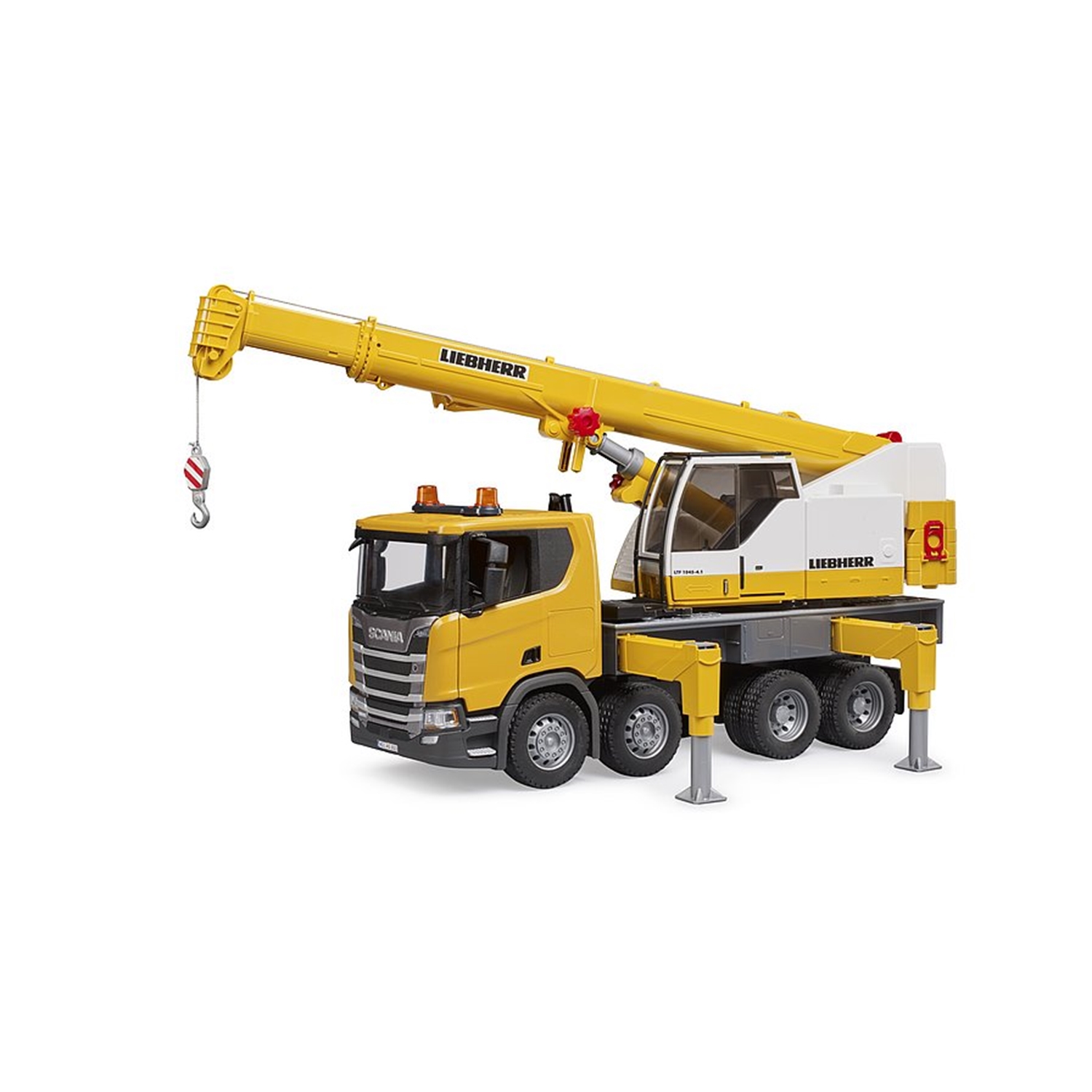 Bruder 03571 Scania Super 560R Liebherr Kran-LKW mit L+S Modul