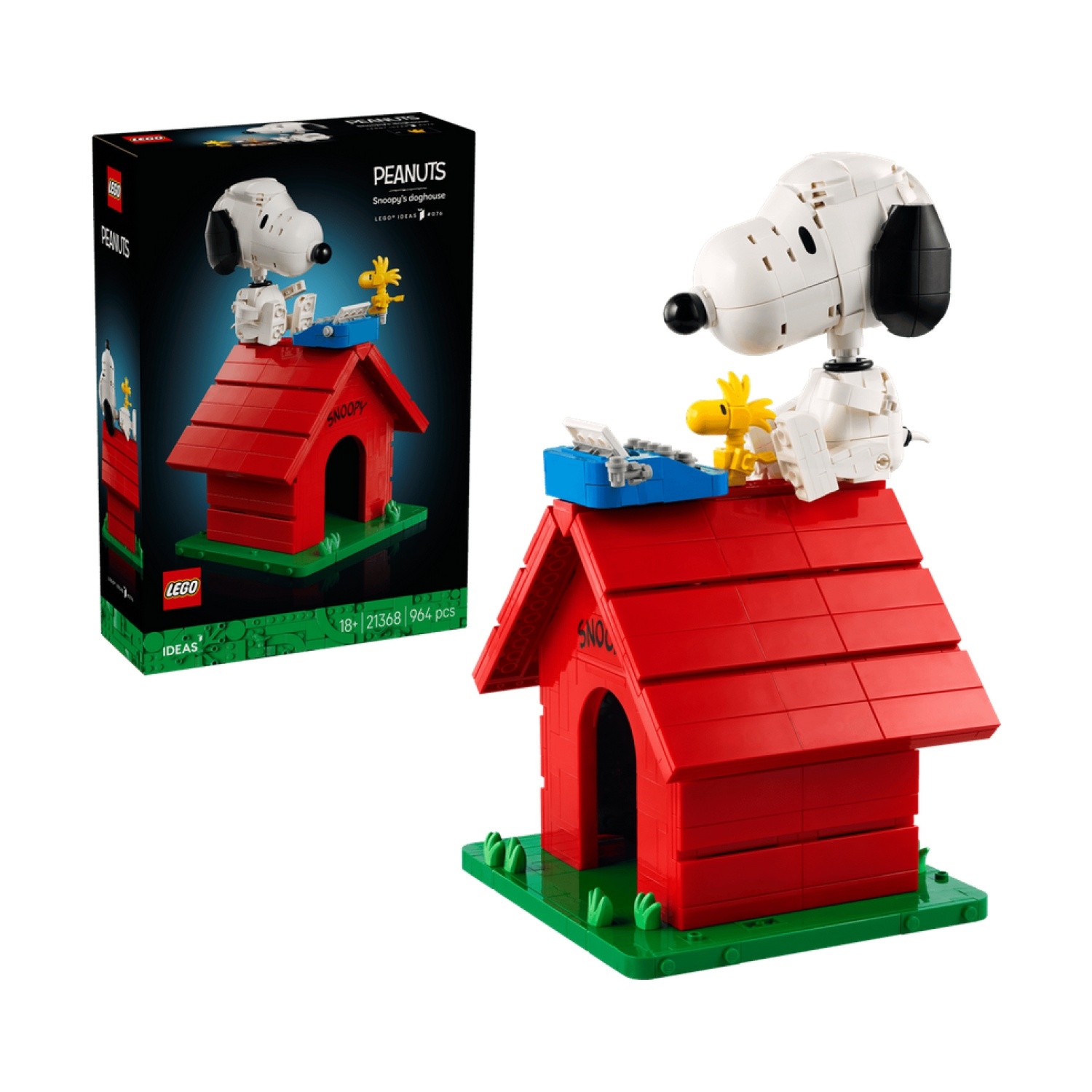 LEGO 21368 Peanuts: Snoopys Hundehütte