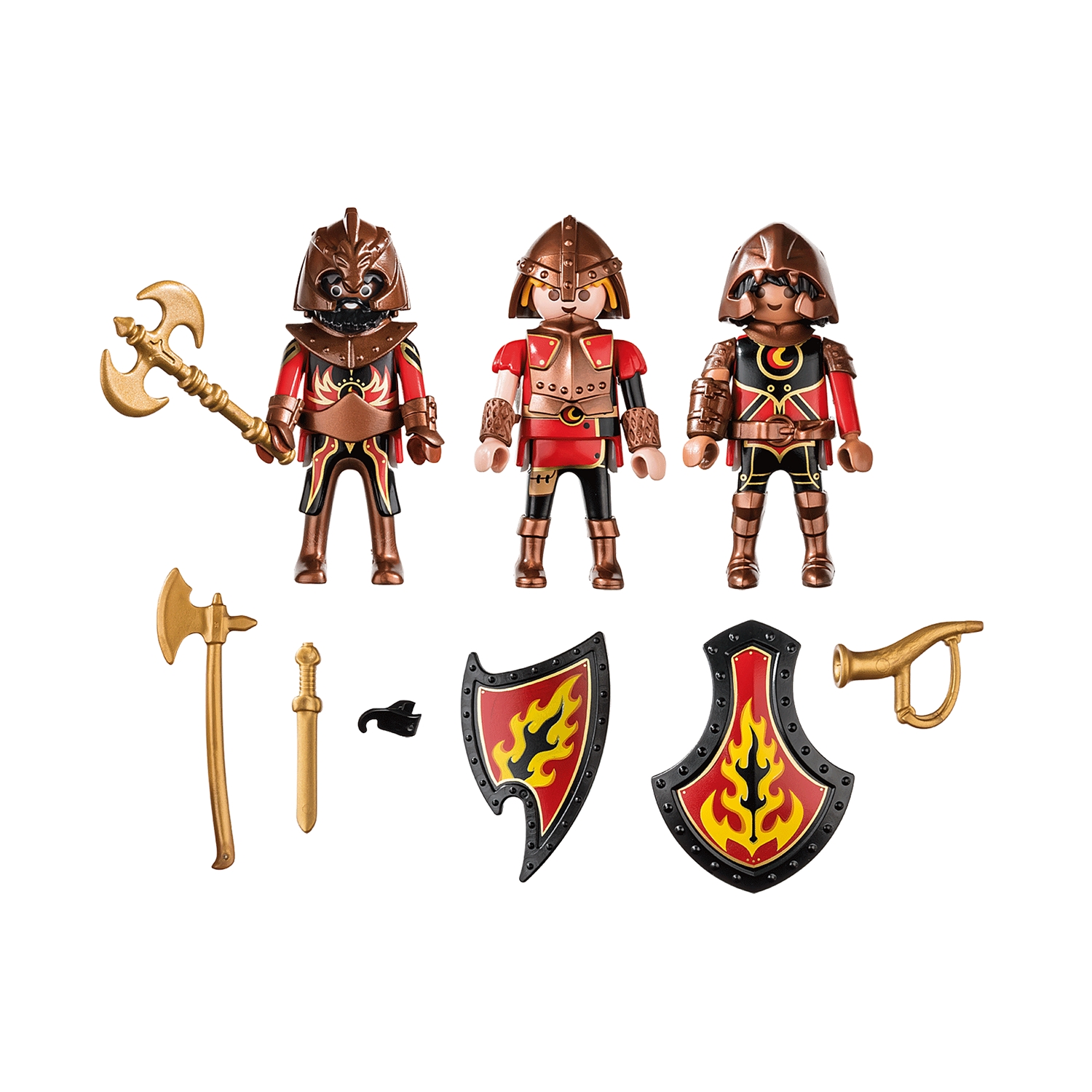 PLAYMOBIL 70672 Novelmore 3er Set Burnham Raiders