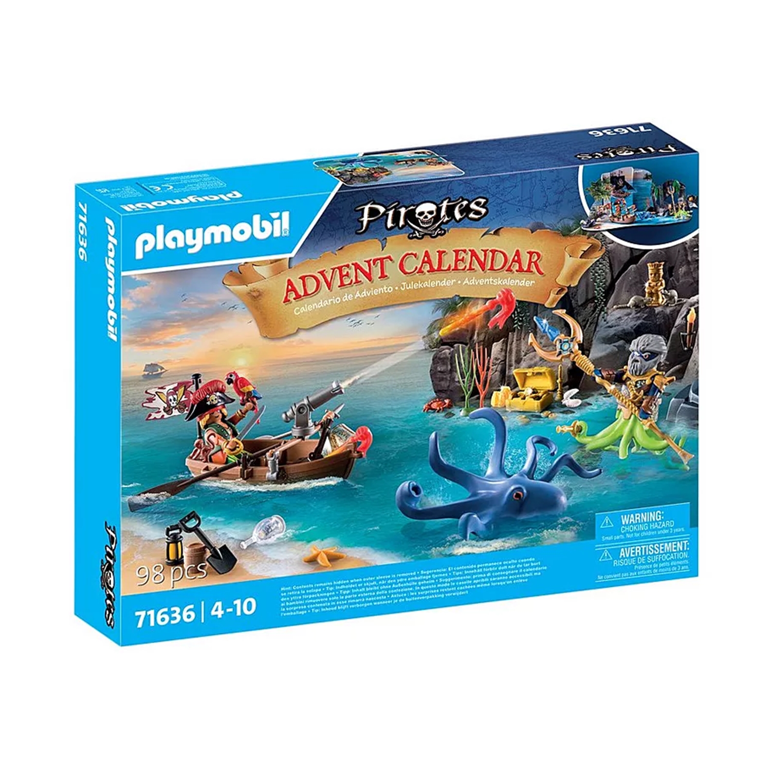 PLAYMOBIL 71636 Adventskalender: Piraten