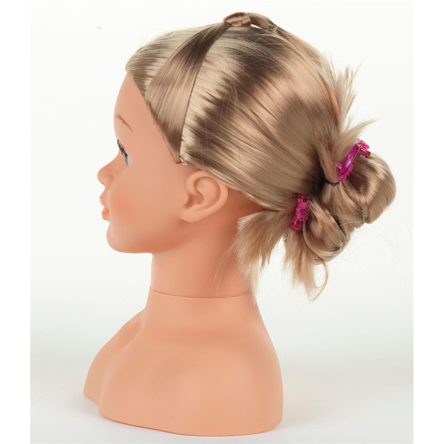 Theo Klein 5240 Princess Coralie Schmink- und Frisierkopf, 33 cm