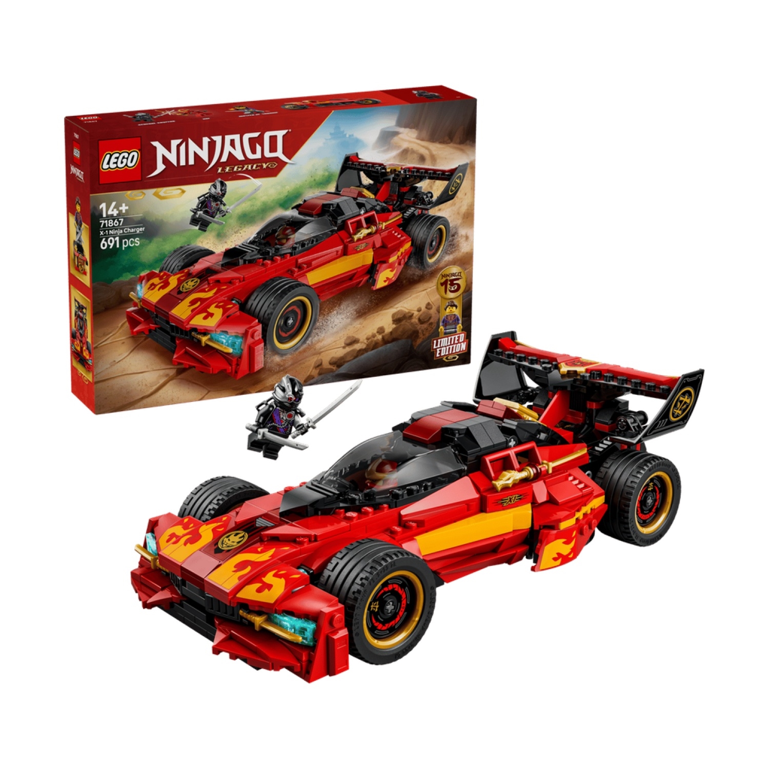 LEGO 71867 15-jähriges Jubiläum des X-1 Ninja Supercar