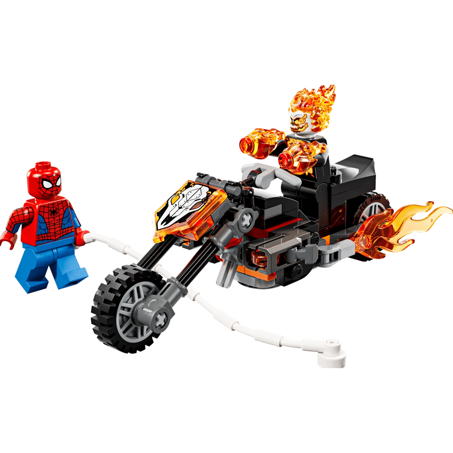 LEGO 76335 Spider-Man vs. Ghost Rider auf seinem Motorrad