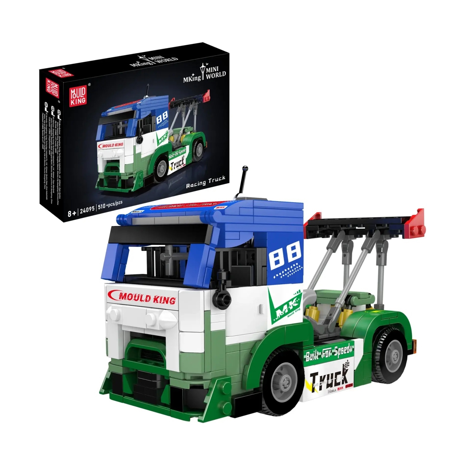 Mould King 24095 Racing Truck