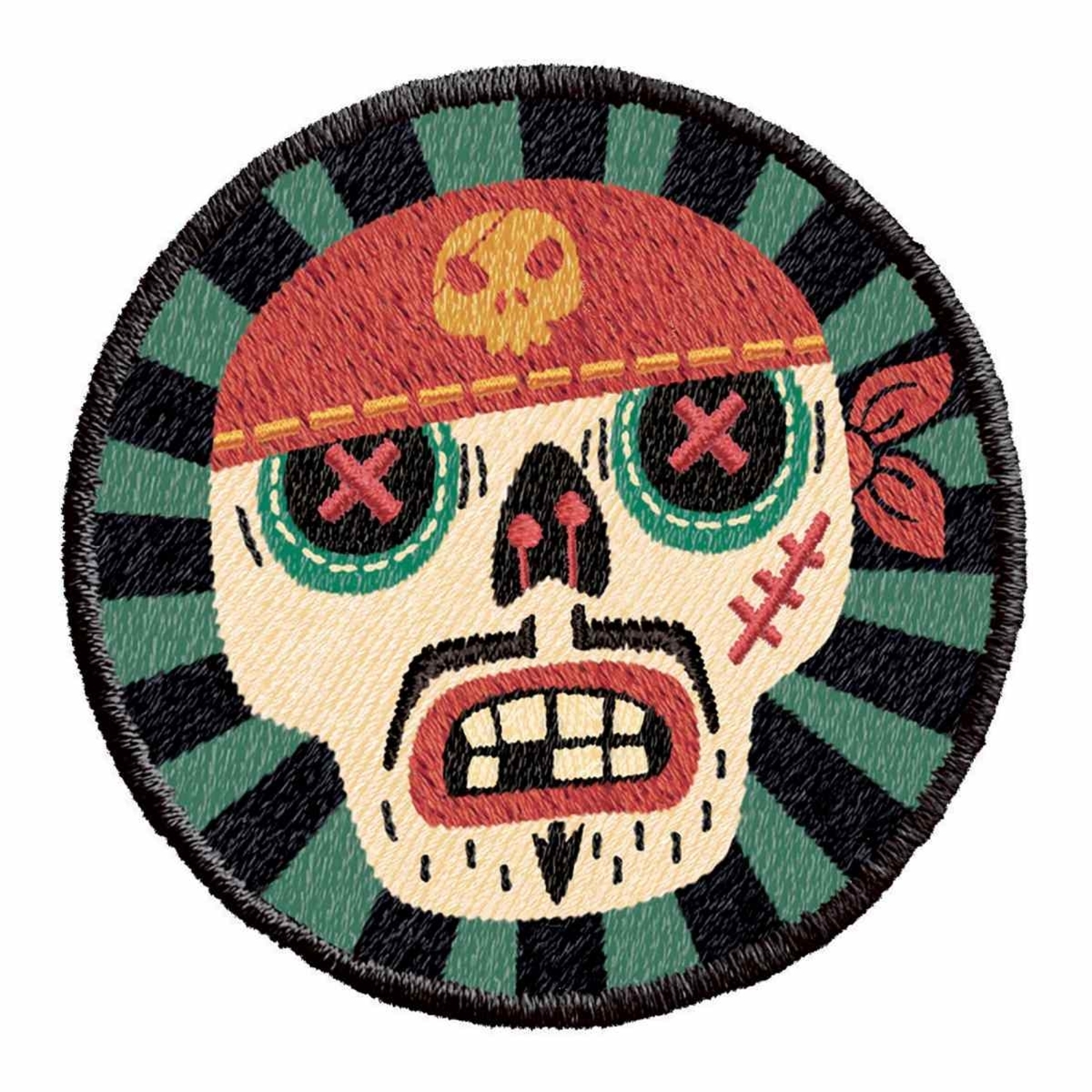 Djeco DD00311 Mäppchen Schädel