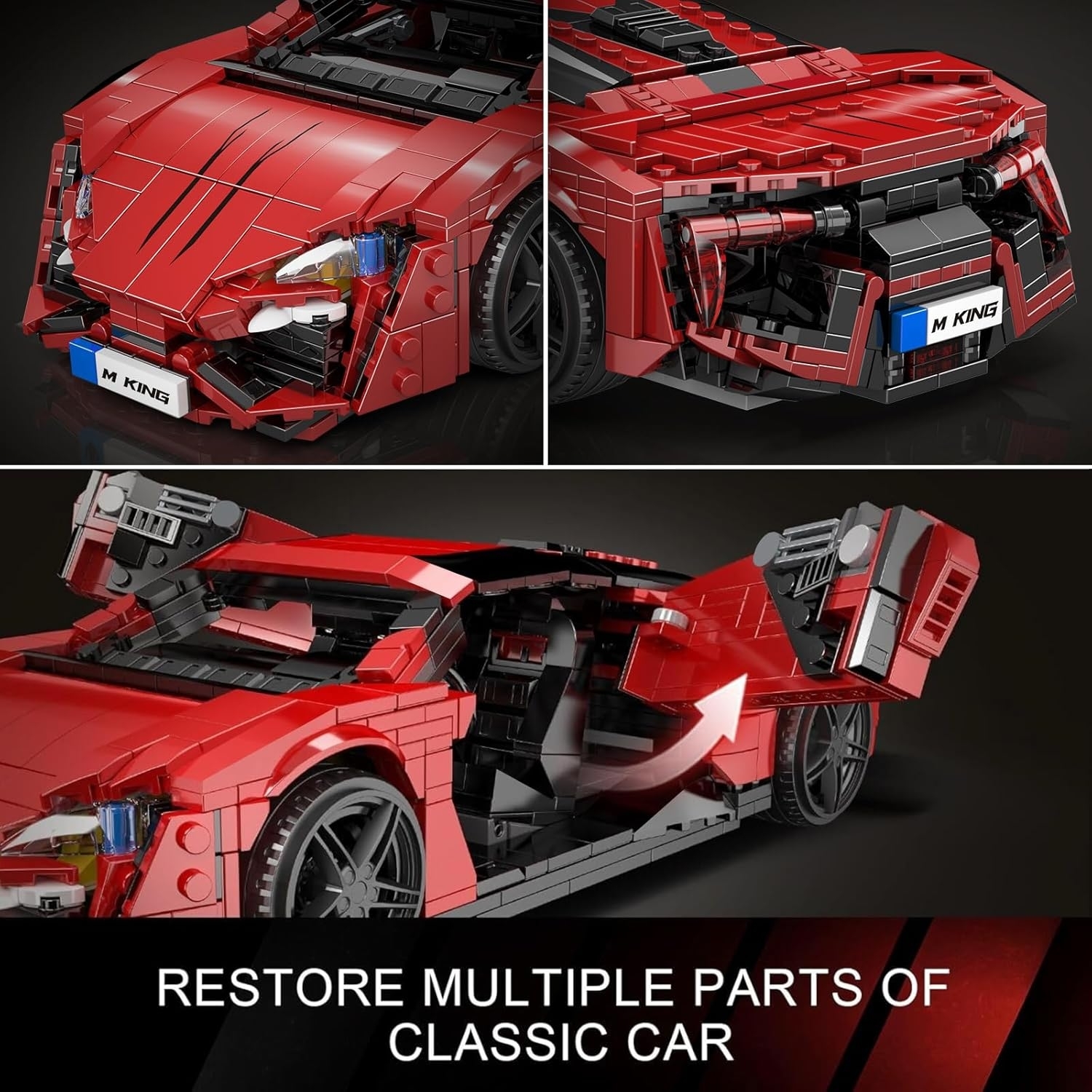 Mould King 10117 Sportwagen Liken