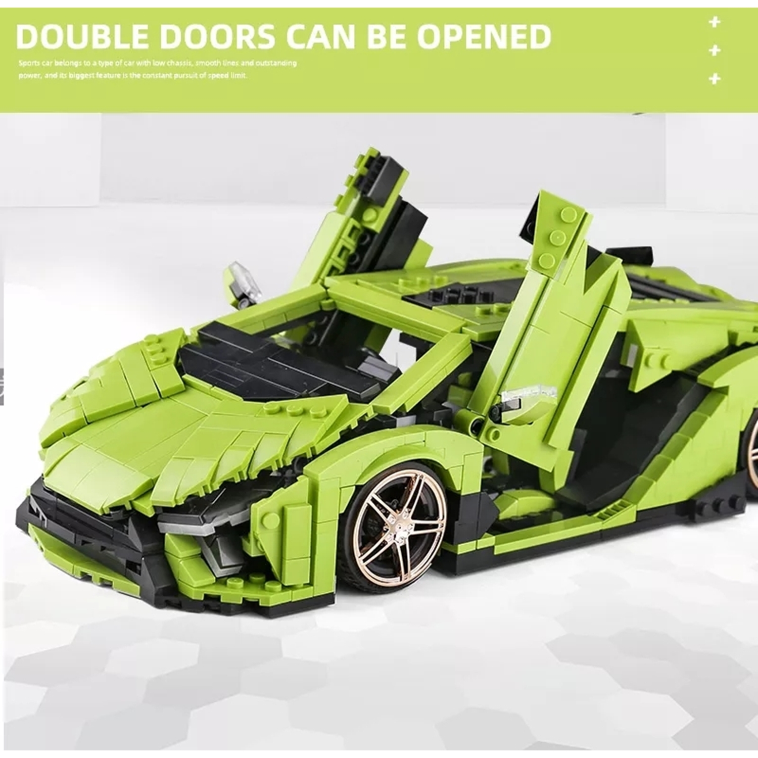 Mould King 10011 Sportwagen Linbaoginni Sierne