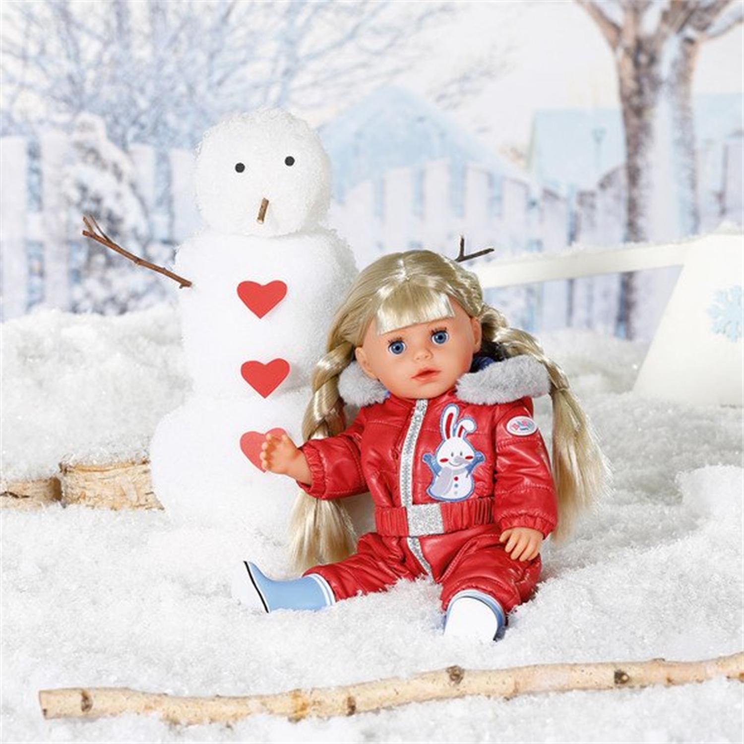 Zapf Creation 833100 BABY born Kindergarten Schneeanzug 36 cm