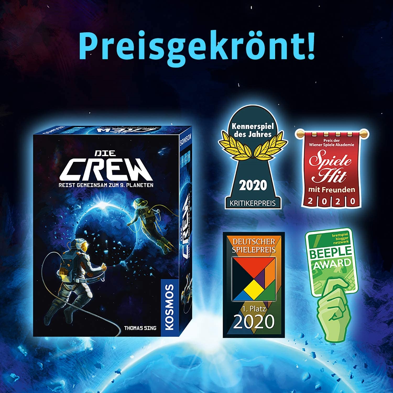 Kosmos 691868 Kartenspiel Die Crew