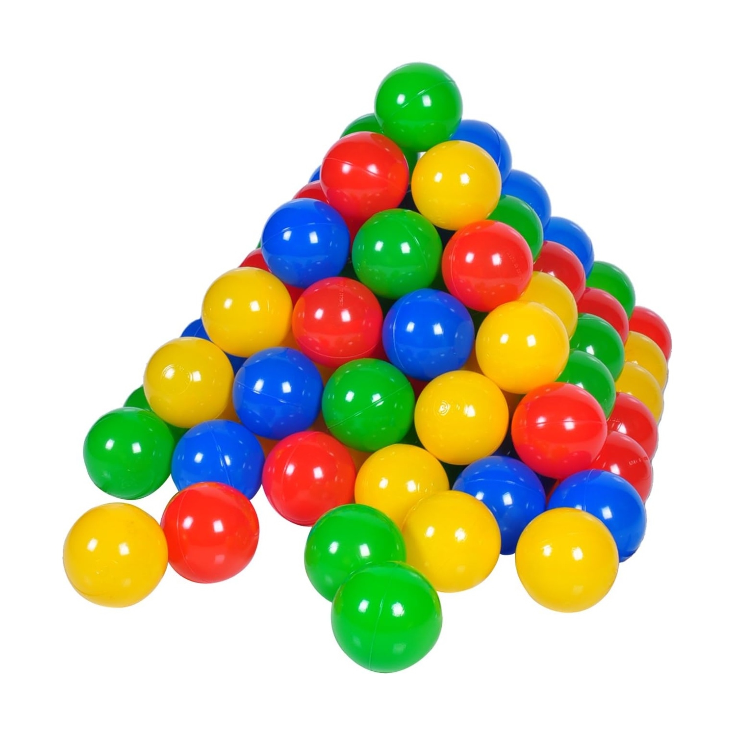 Knorrtoys 56789 Bälleset ca. Ø6 cm - 100 balls/colorful