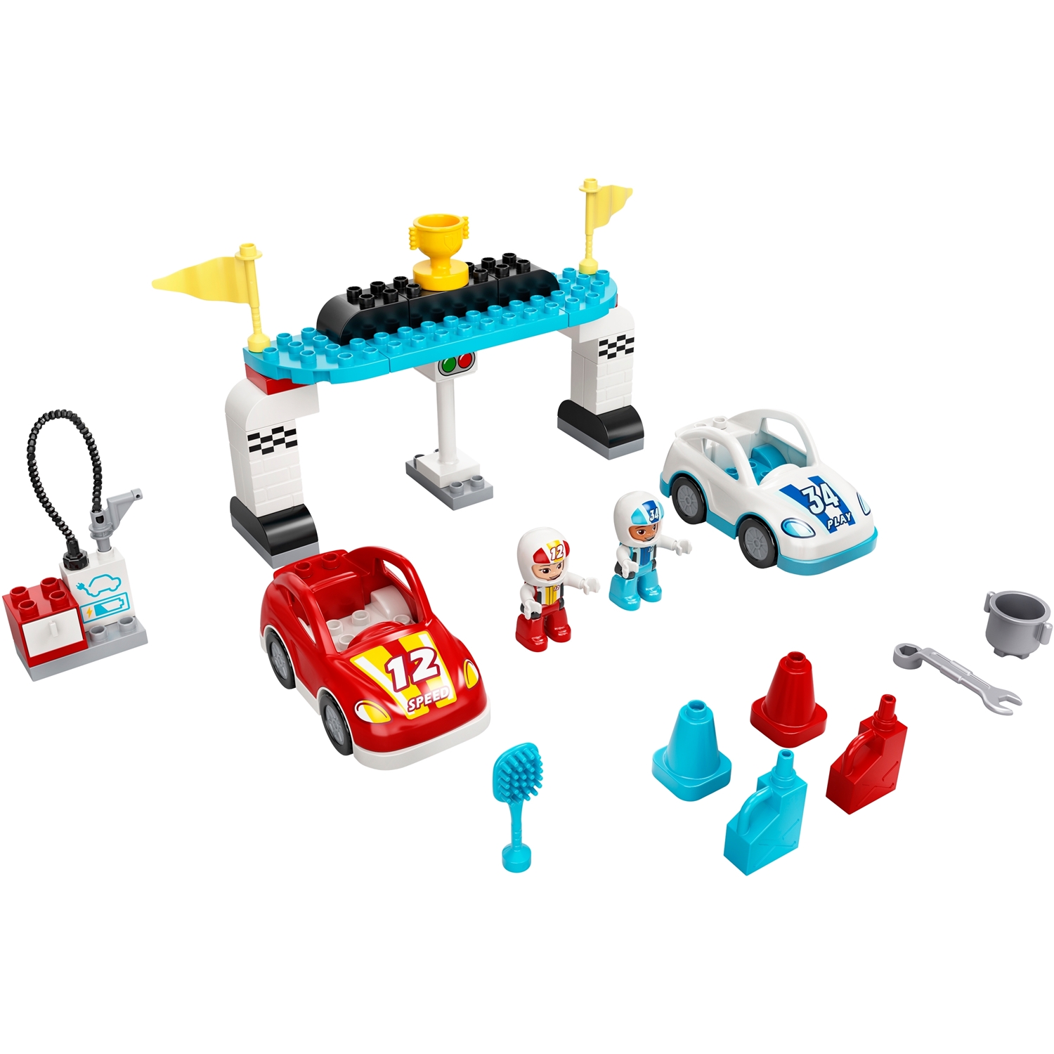 LEGO 10947 DUPLO® Rennwagen