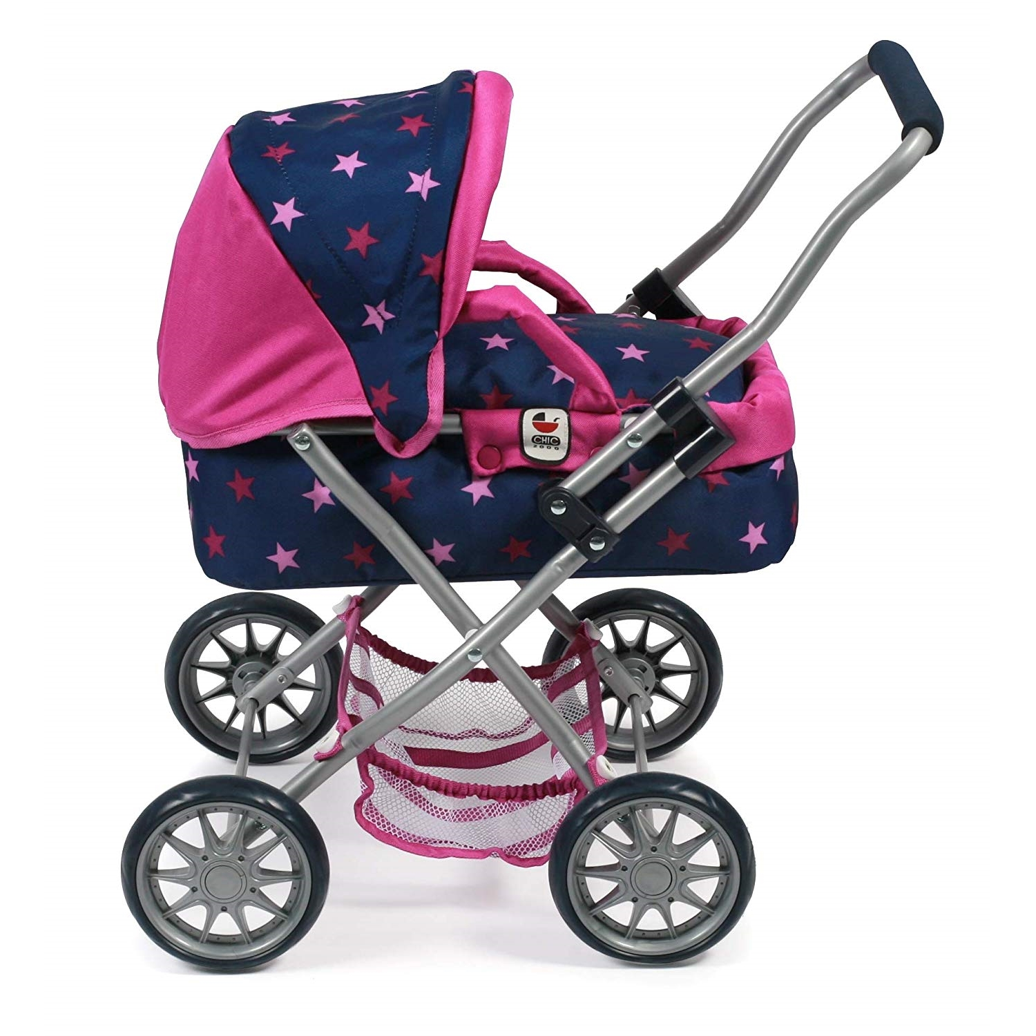 Bayer Chic 2000 555-72 Mini-Kuschelwagen SMARTY, Stars marine