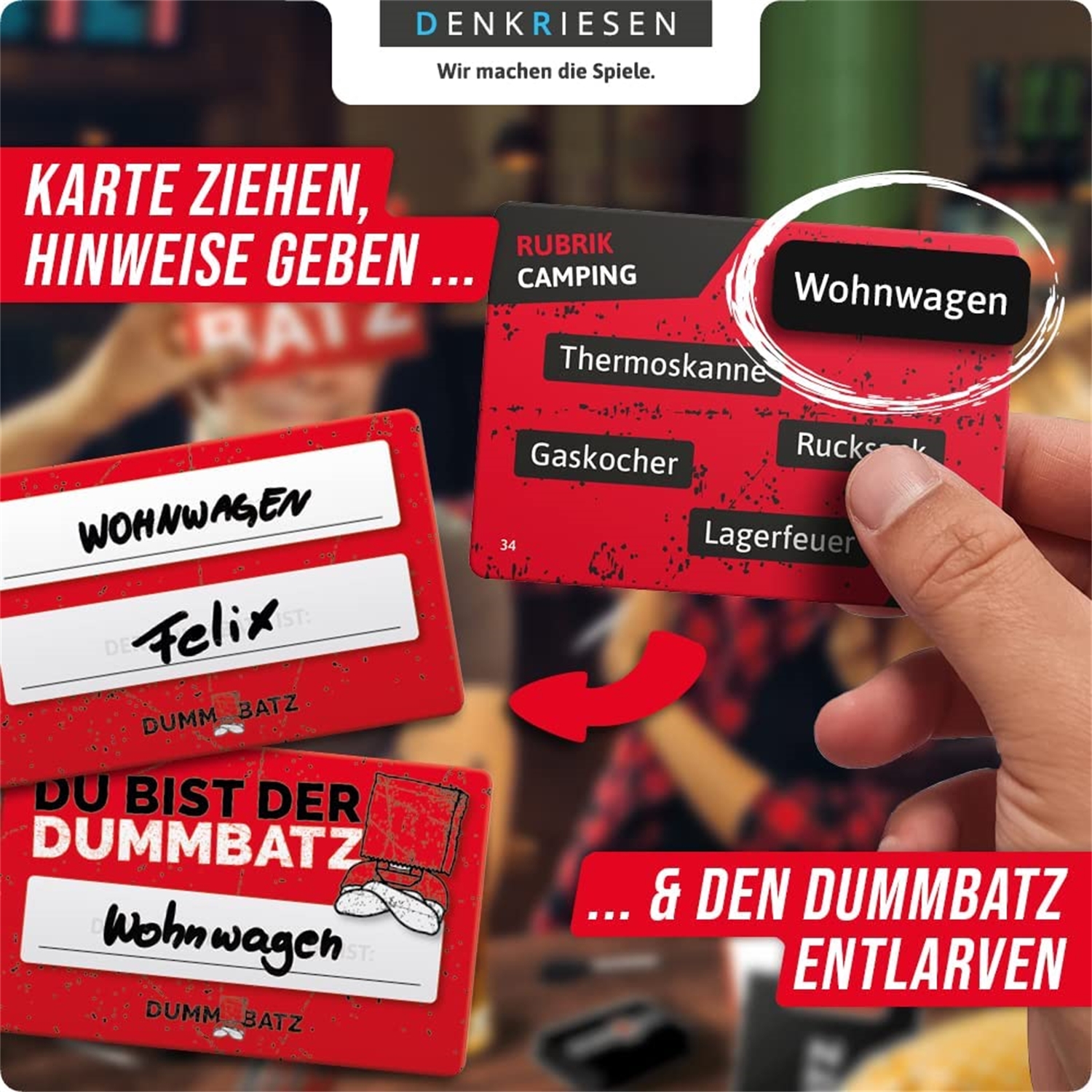 DENKRIESEN PF1003 Partyfieber Dummbatz
