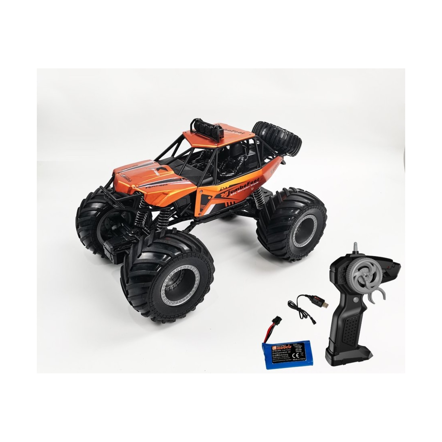 DF-Models 9945 DF Jumbo Foot V2 Off Roader 1:10 RTR orange