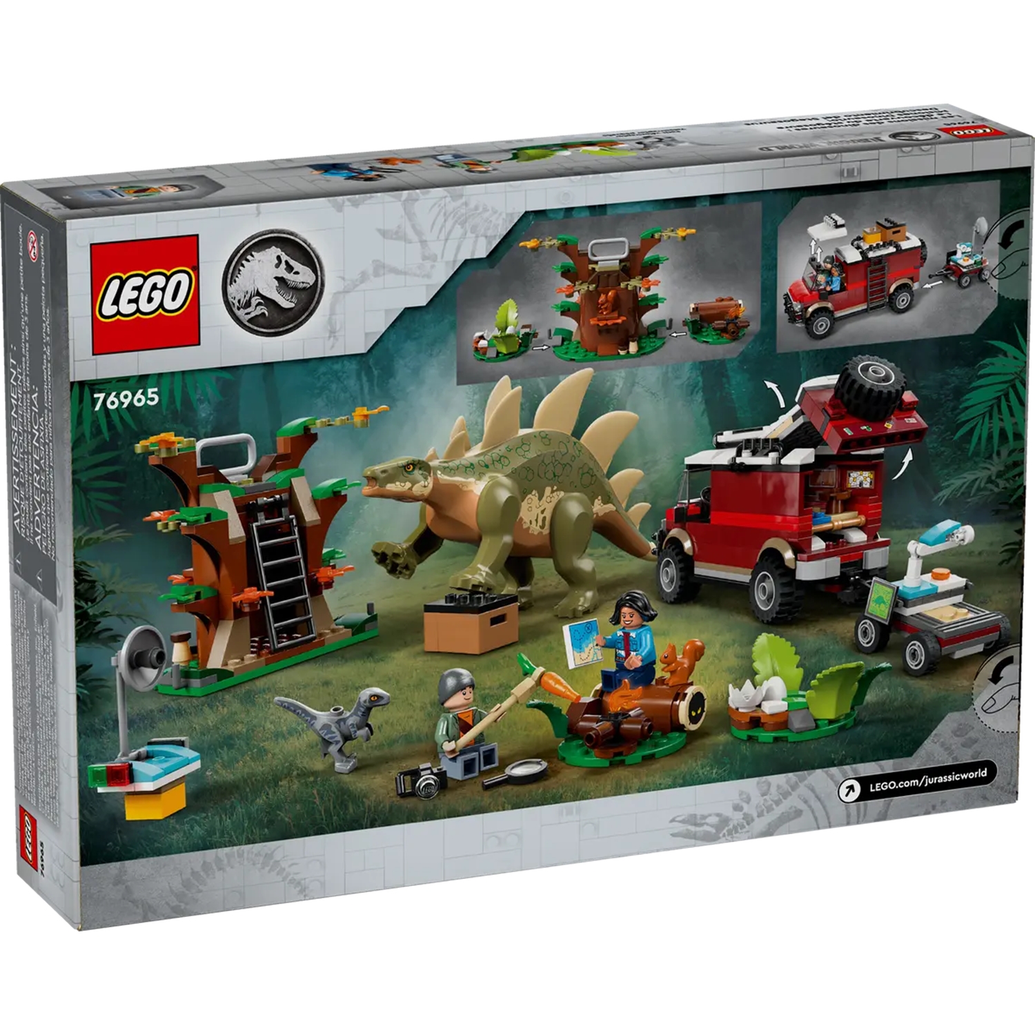 LEGO 76965 Jurassic World™ Dinosaurier-Missionen: