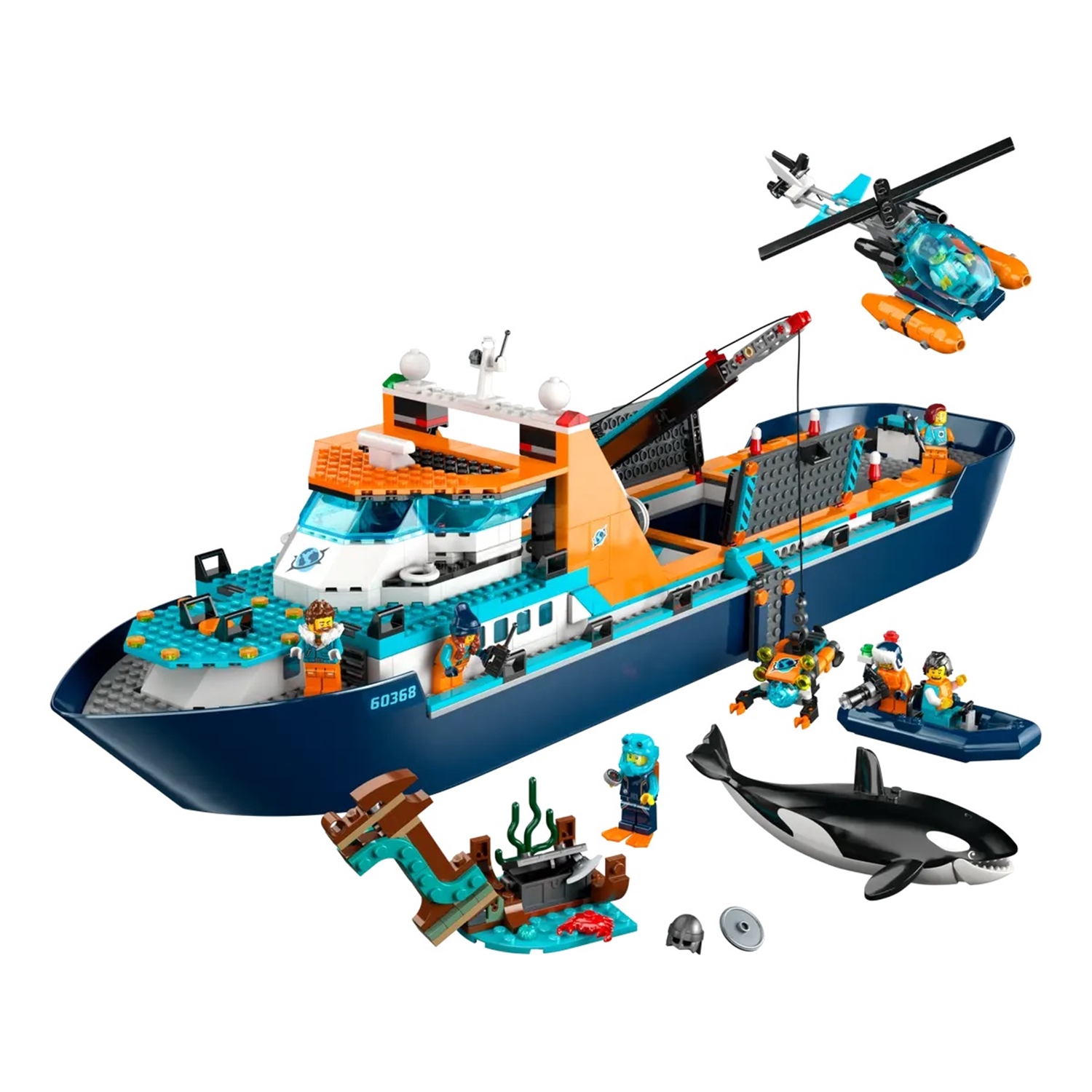 LEGO 60368 Arktis-Forschungsschiff