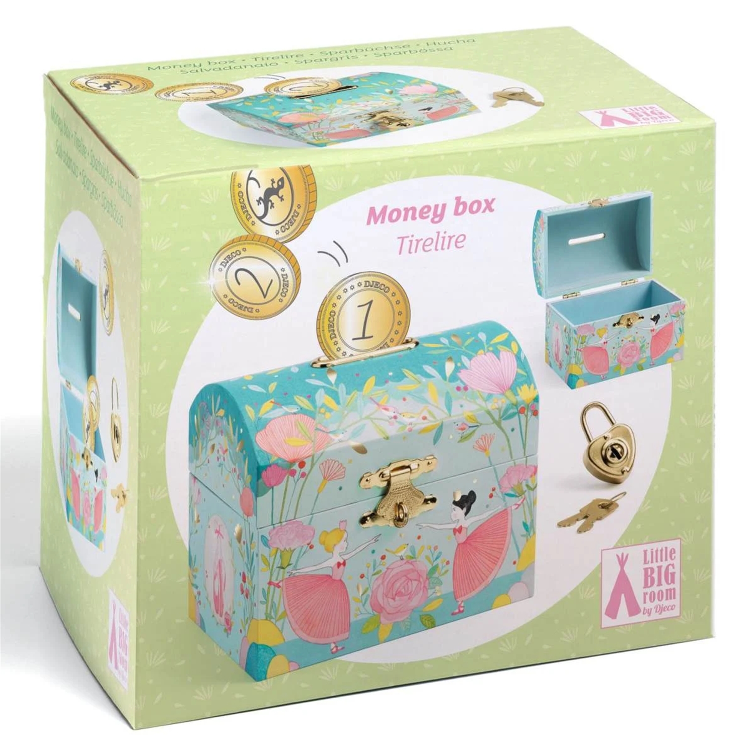 Djeco DD03332 Spardose Ballerina