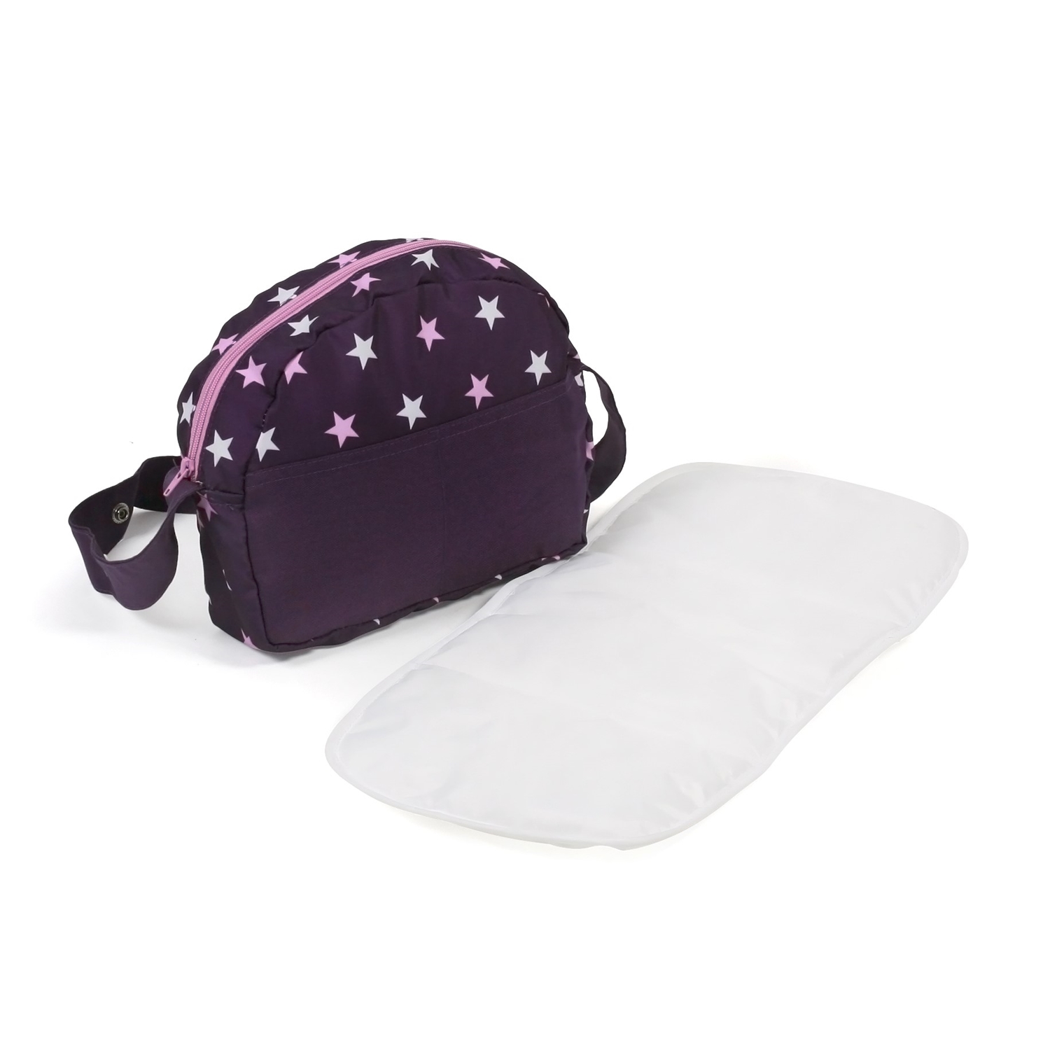 Bayer Chic 2000 853-71 Puppen-Wickeltasche, Stars lila
