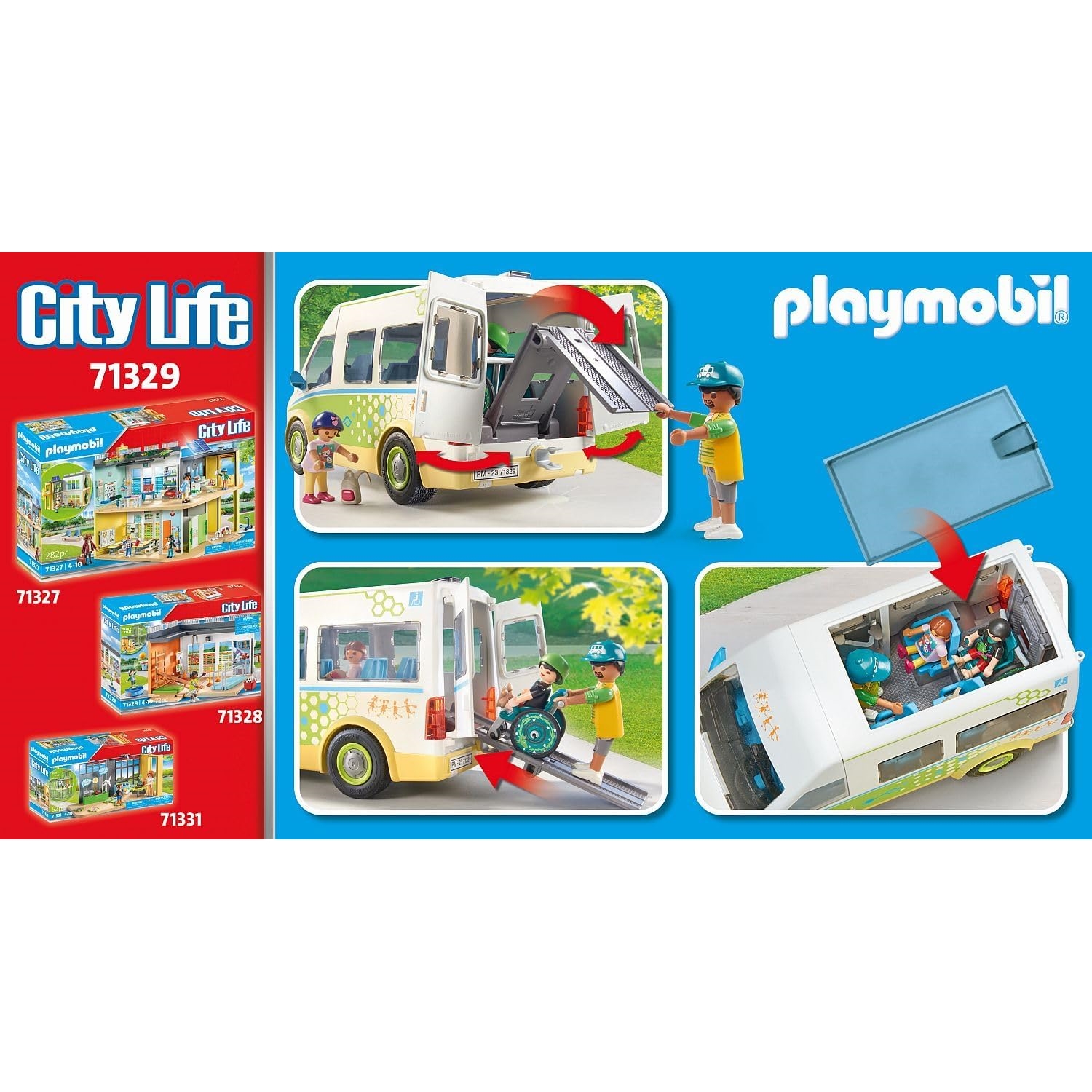 PLAYMOBIL 71329 Schulbus