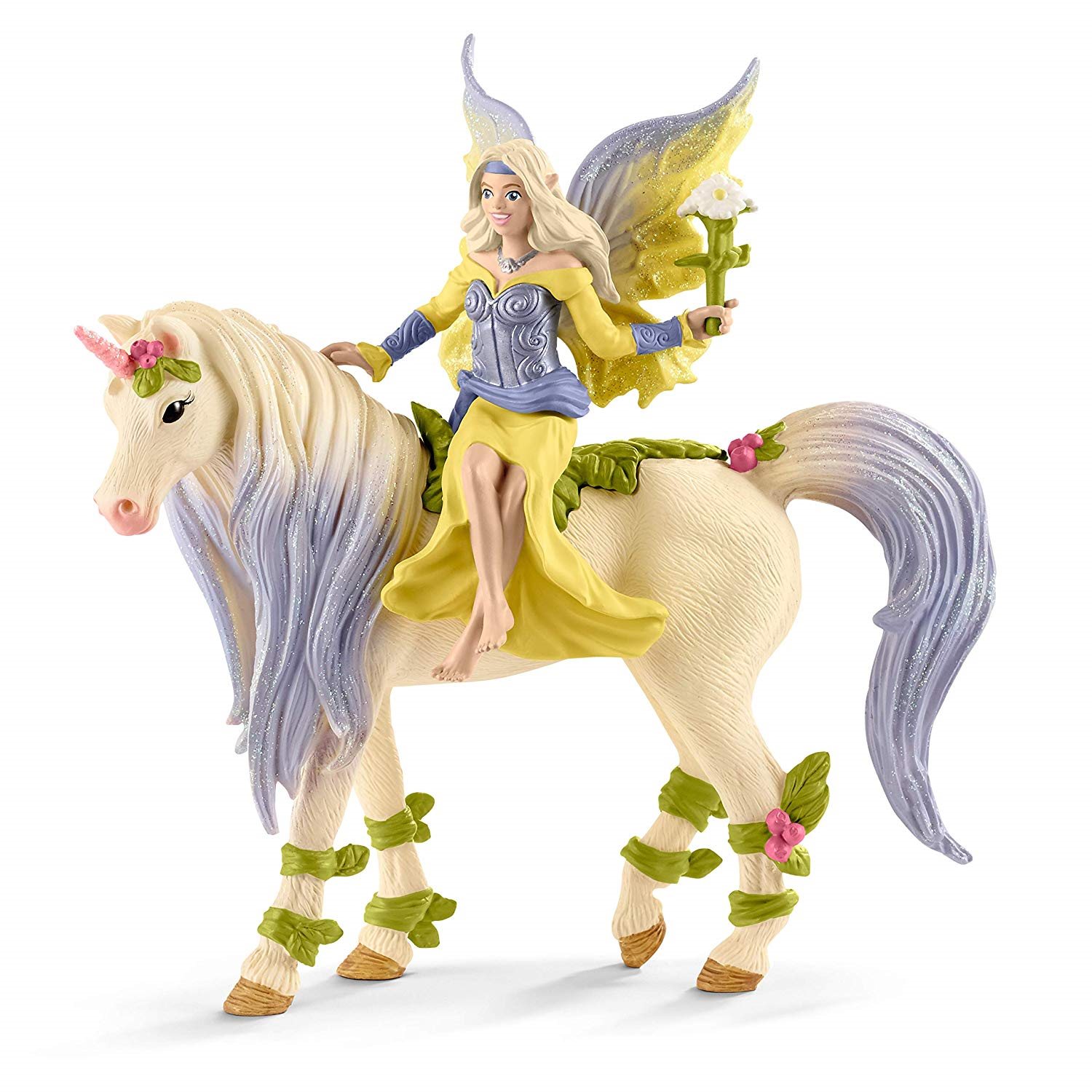 Schleich 70565 Bayala Sera mit Blüten-Einhorn