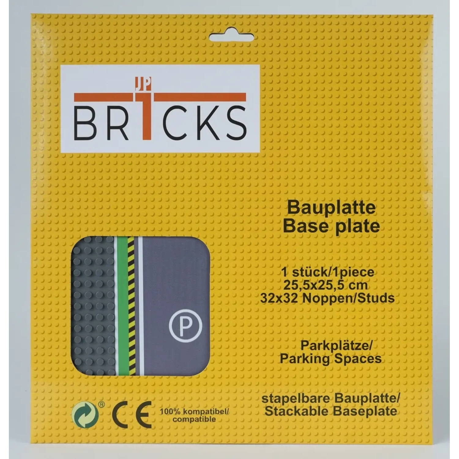 BR1CKS B-00029 Straßenplatte 32 x 32 Parkplatz