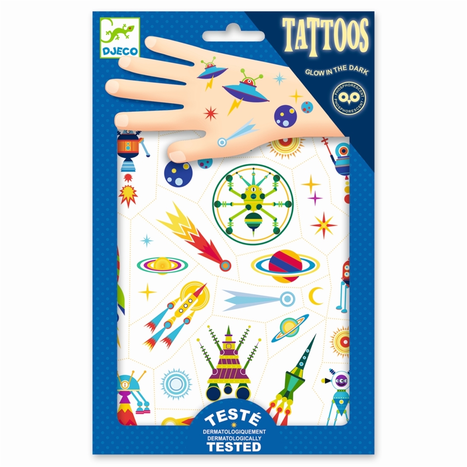 Djeco DJ09590 Tattoos: Space oddity