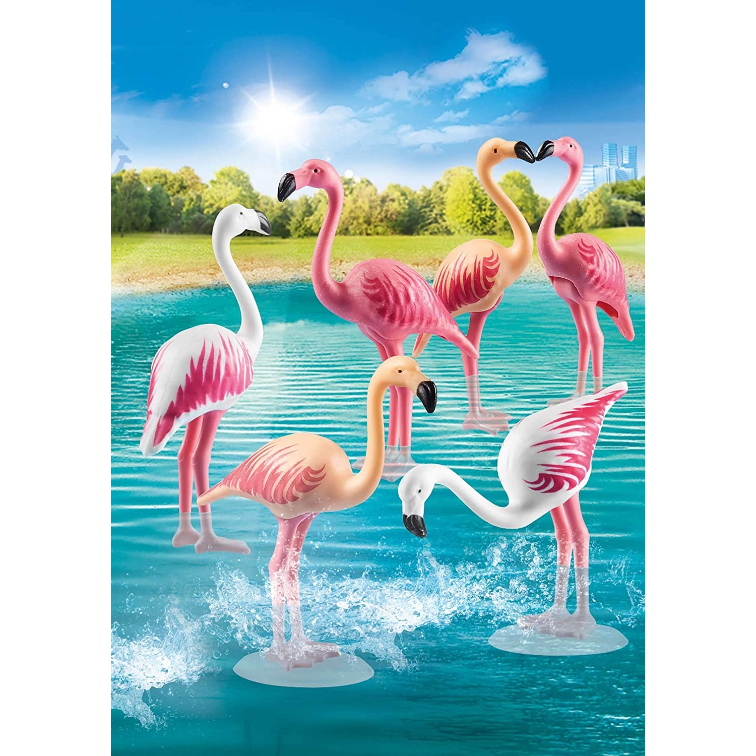 PLAYMOBIL 70351 Flamingoschwarm