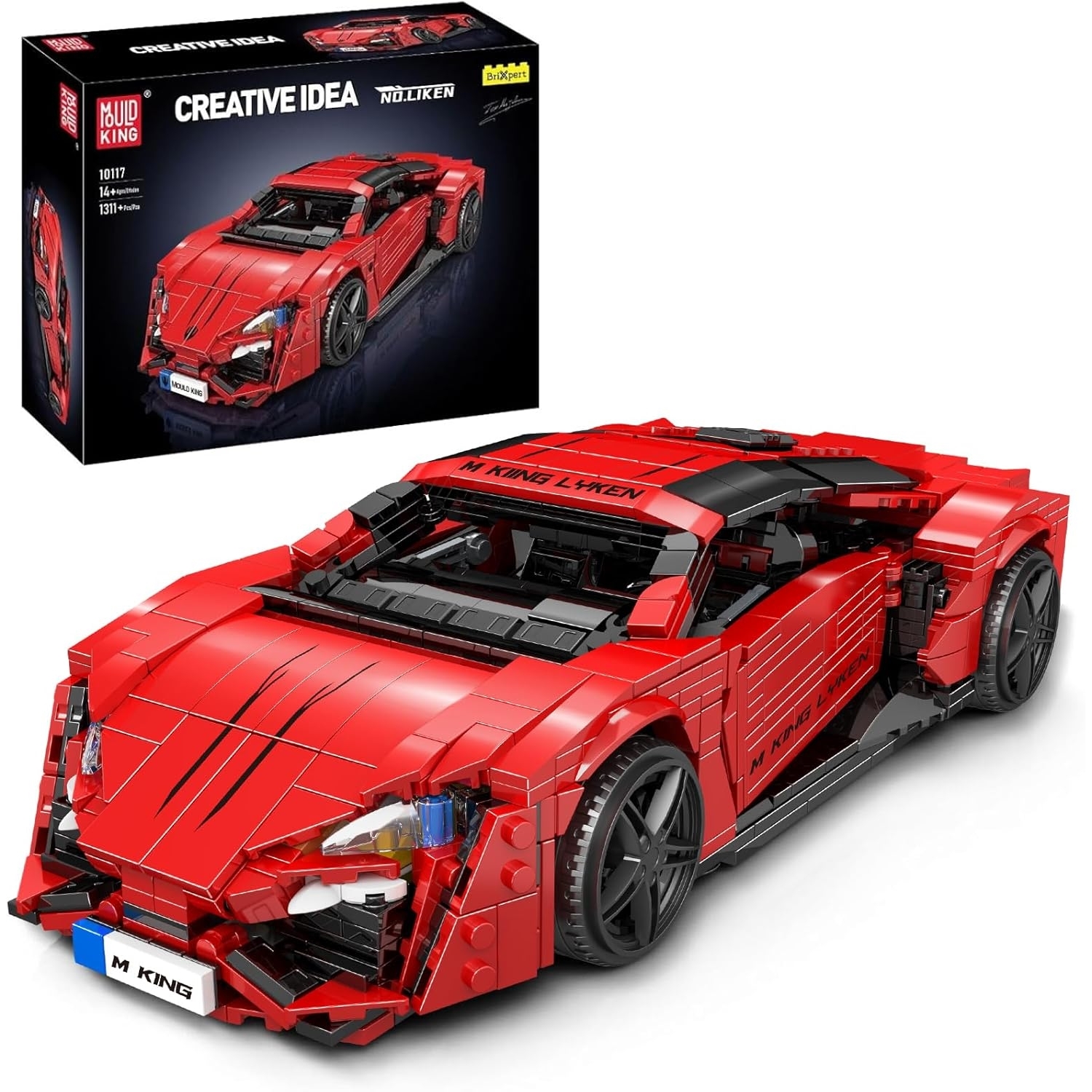 Mould King 10117 Sportwagen Liken