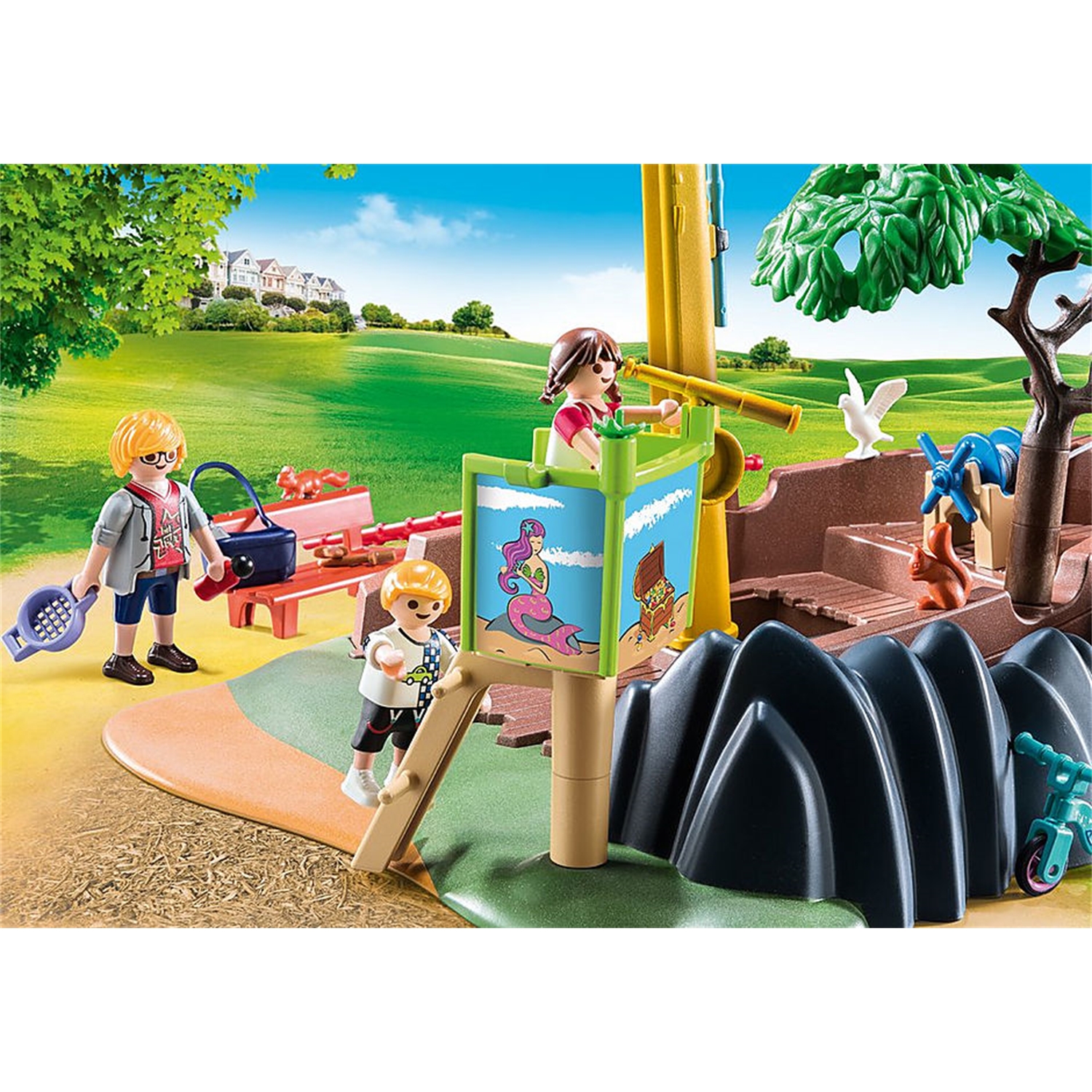 PLAYMOBIL 70741 Abenteuerspielplatz mit Schiffswrack