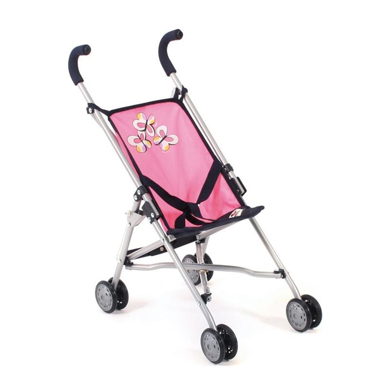 Bayer Chic 2000 601-46 Mini-Buggy "ROMA", Pink Checker
