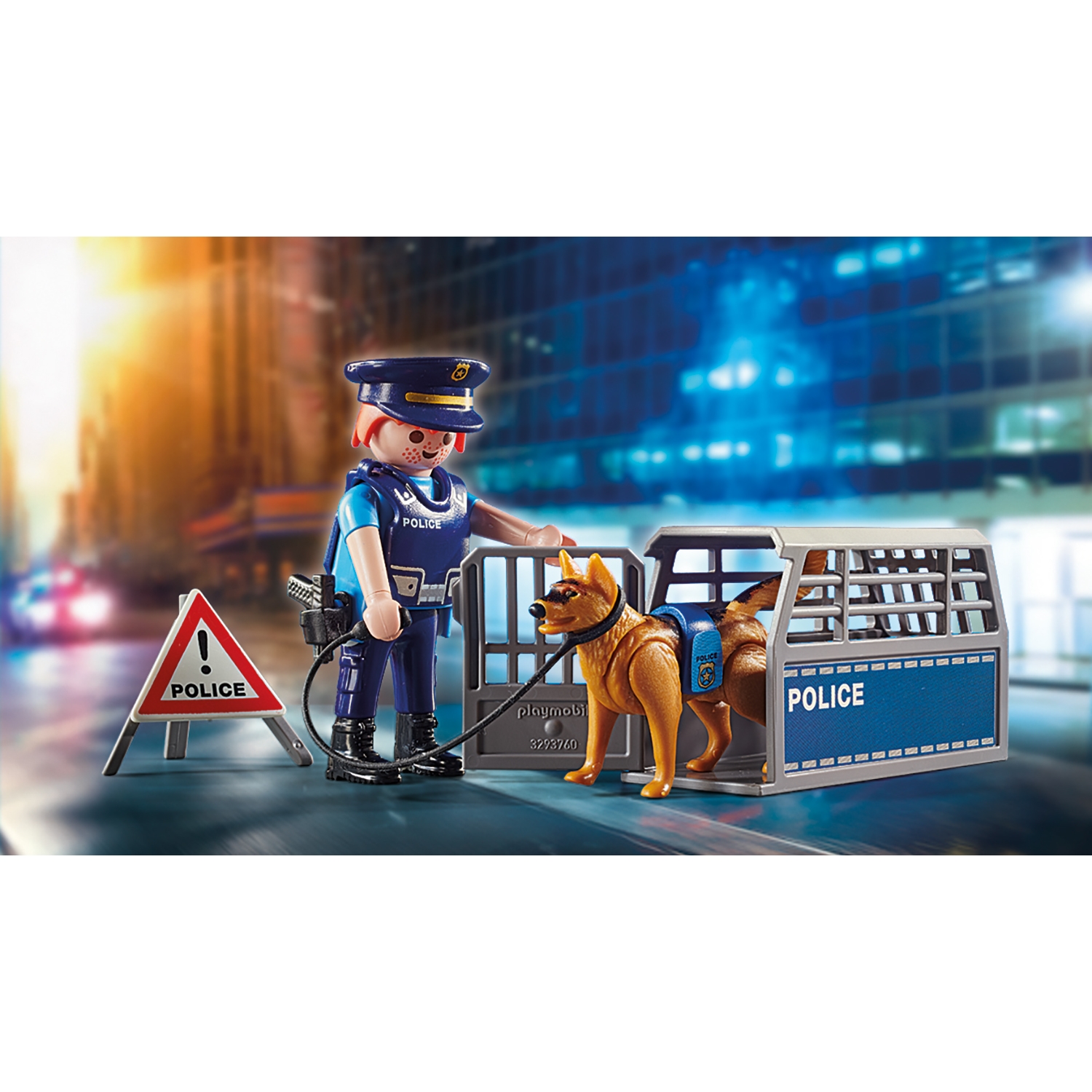 PLAYMOBIL 6878 Polizei-Straßensperre