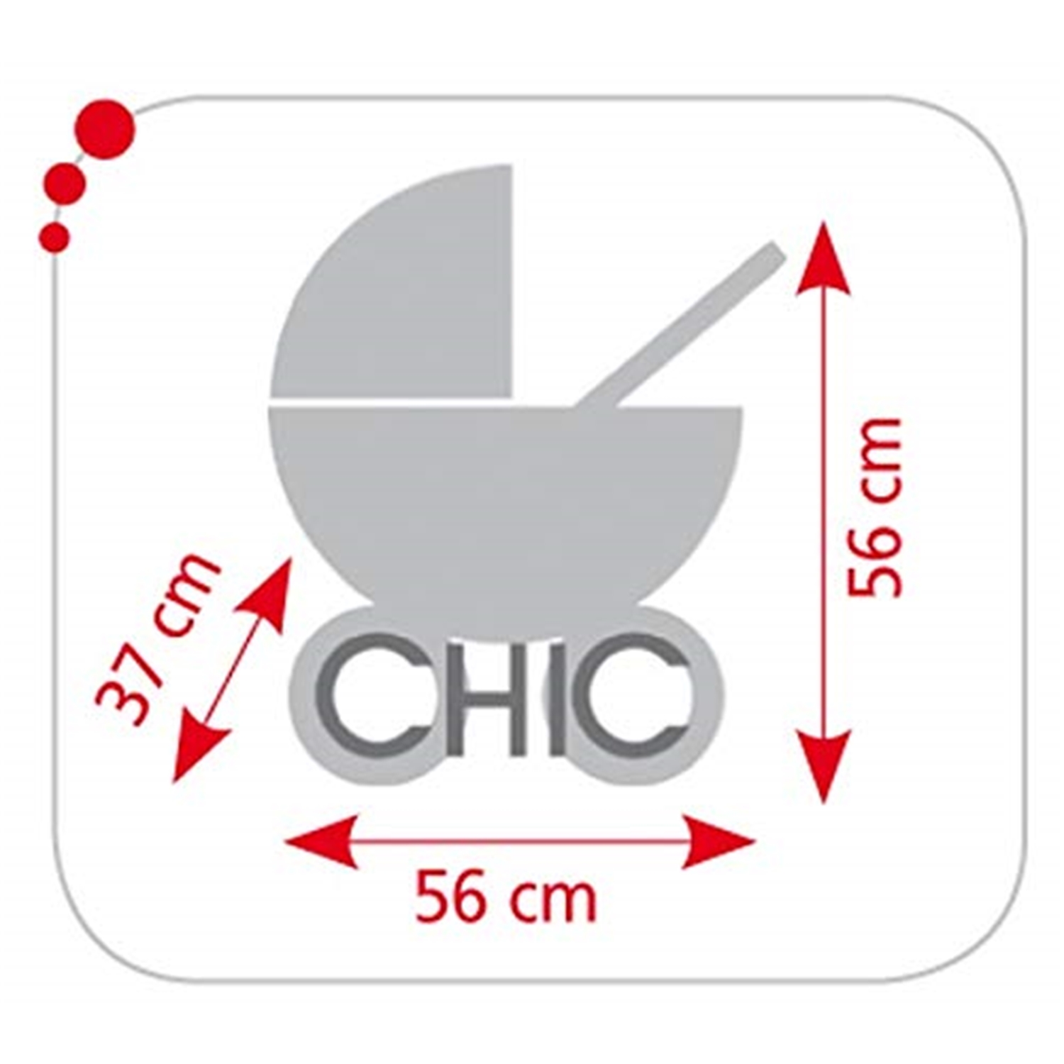 Bayer Chic 2000 555-72 Mini-Kuschelwagen SMARTY, Stars marine