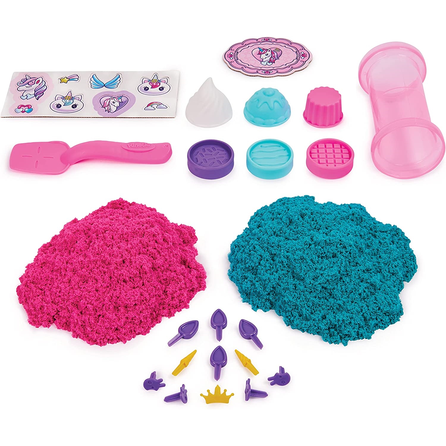 Spin Master 6065201 Kinetic Sand Einhorn Back Set
