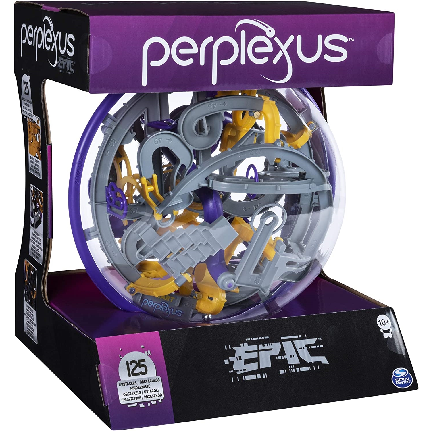 Spin Master 6053141 Perplexus Epic, 3D-Labyrinth mit 125 Hindernissen