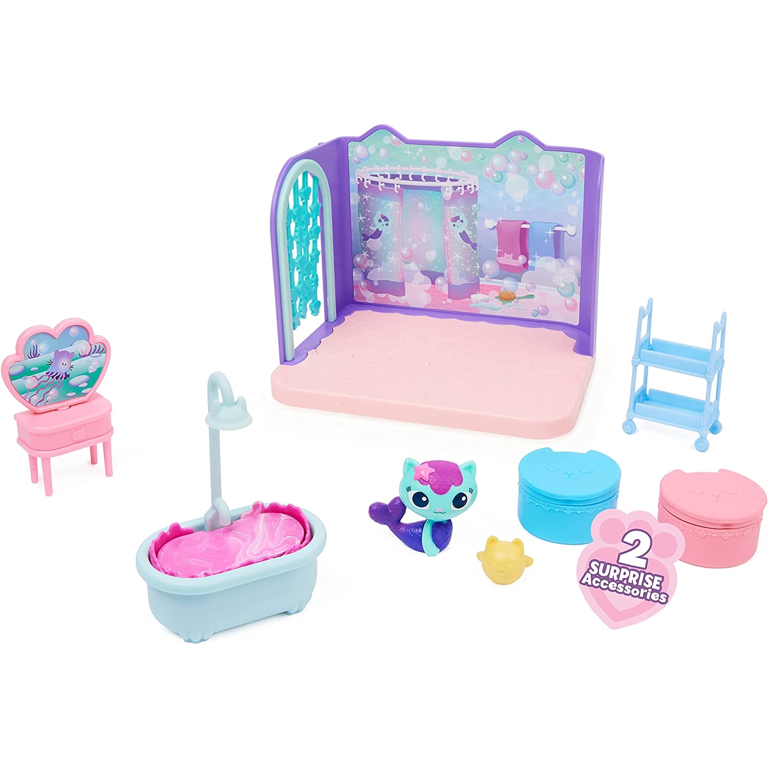 Spin Master 6062036 Gabby's MerCat's Bathroom