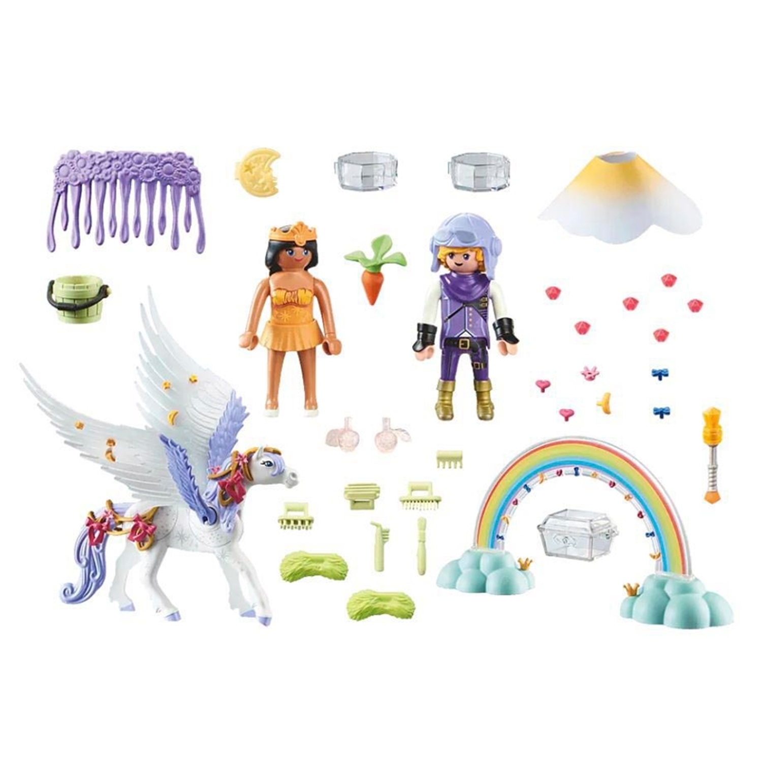 PLAYMOBIL 71361 Himmlischer Pegasus mit Regenbogen