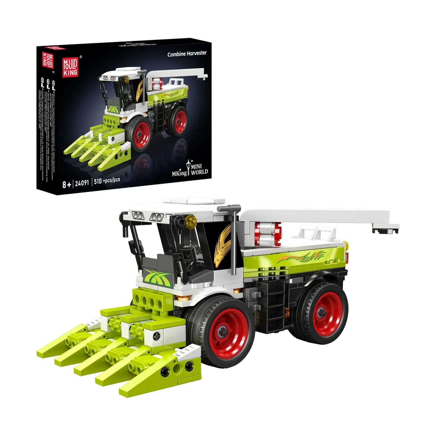 Mould King 24091 Combine Harvester