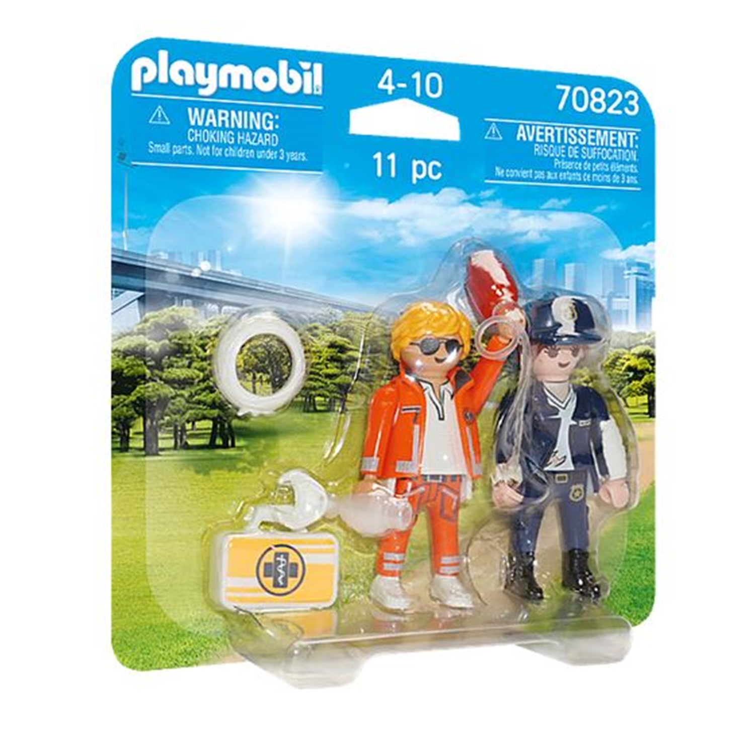 PLAYMOBIL 70823 DuoPack Notarzt und Polizistin