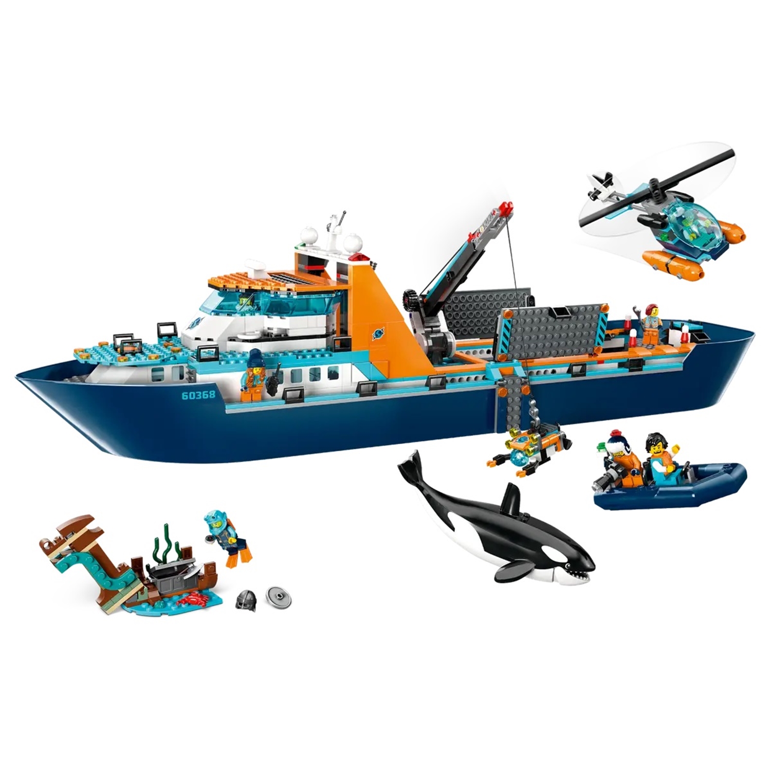 LEGO 60368 Arktis-Forschungsschiff