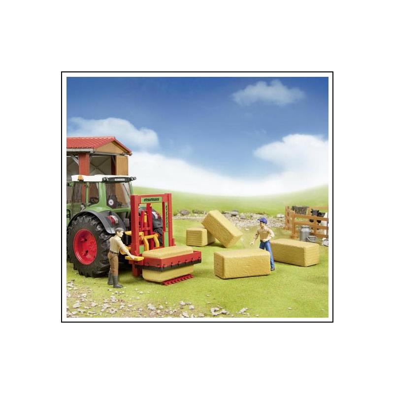 Bruder 02342 Set mit 4 Quaderballen