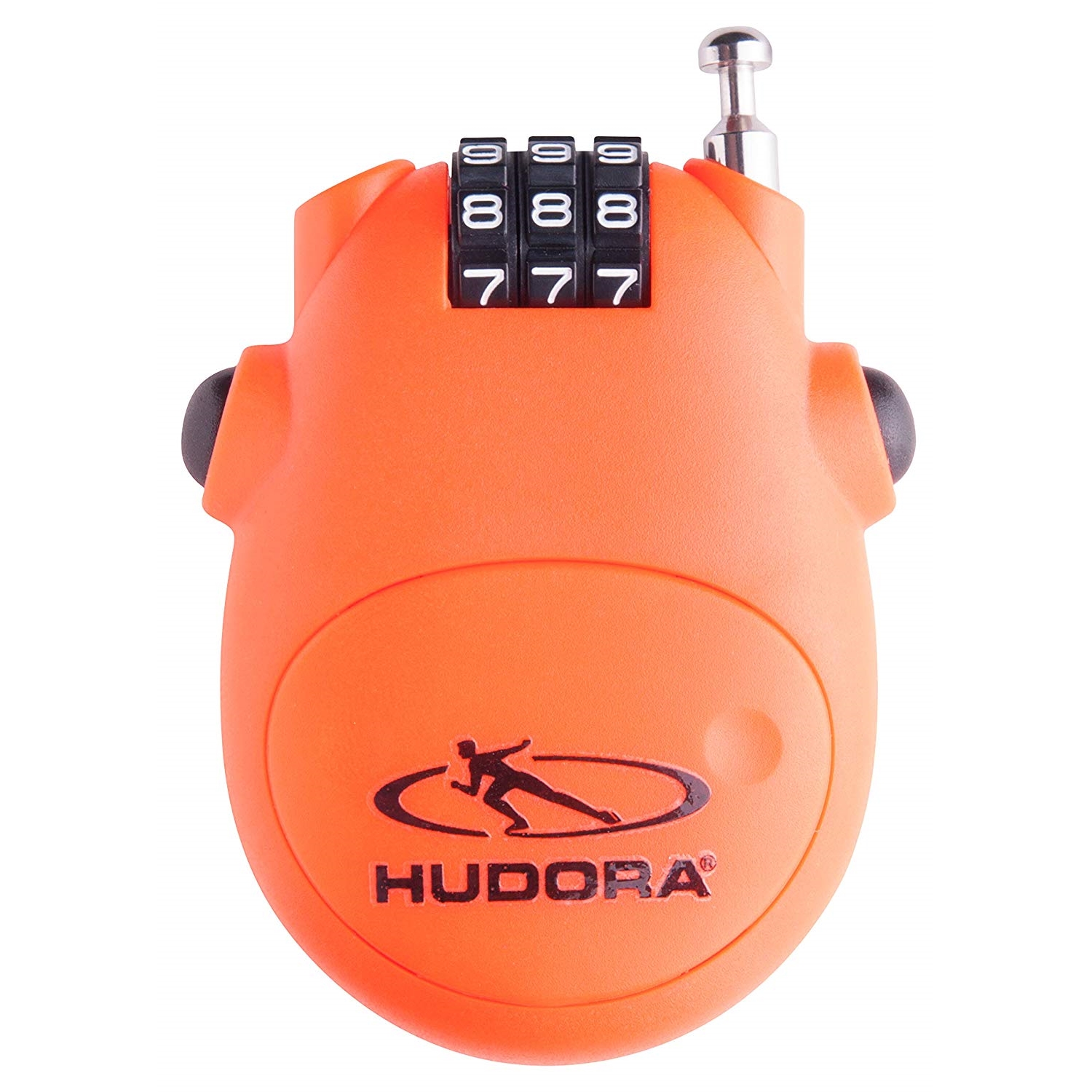 Hudora 14492-2 Kabelschloss 2er-Set