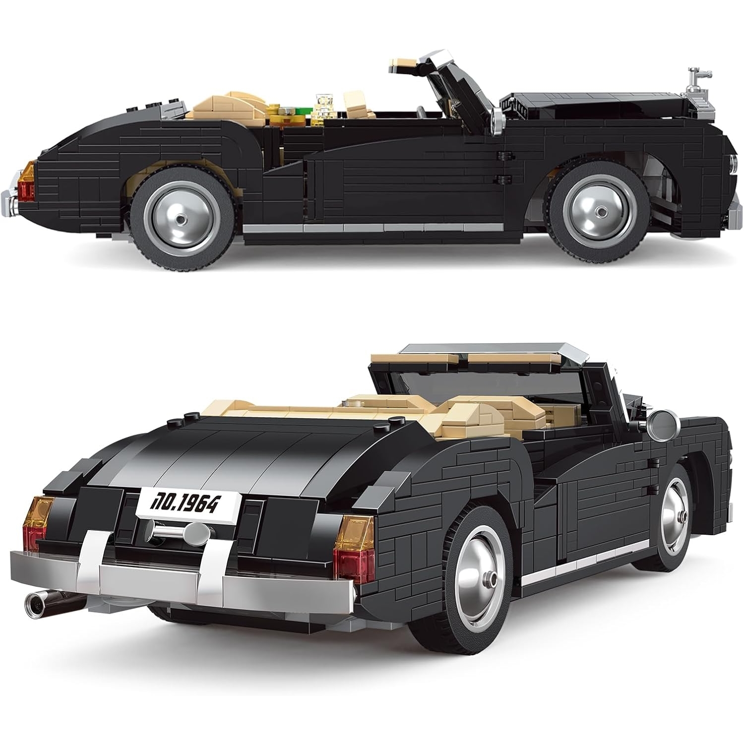 Mould King 10006 Oldtimer RR Silver Cloud