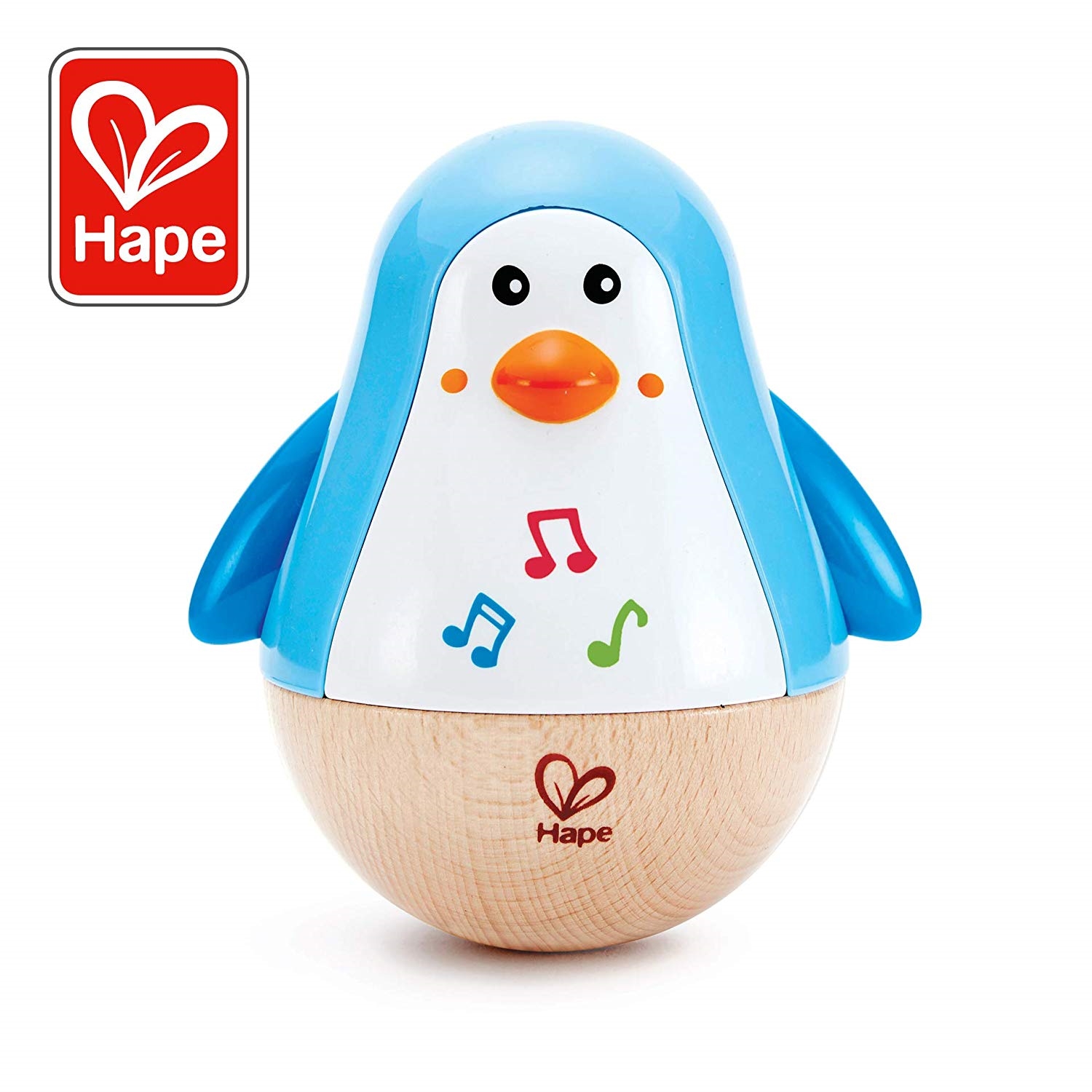 Hape E0331 Stehauf-Pinguin mit Klang