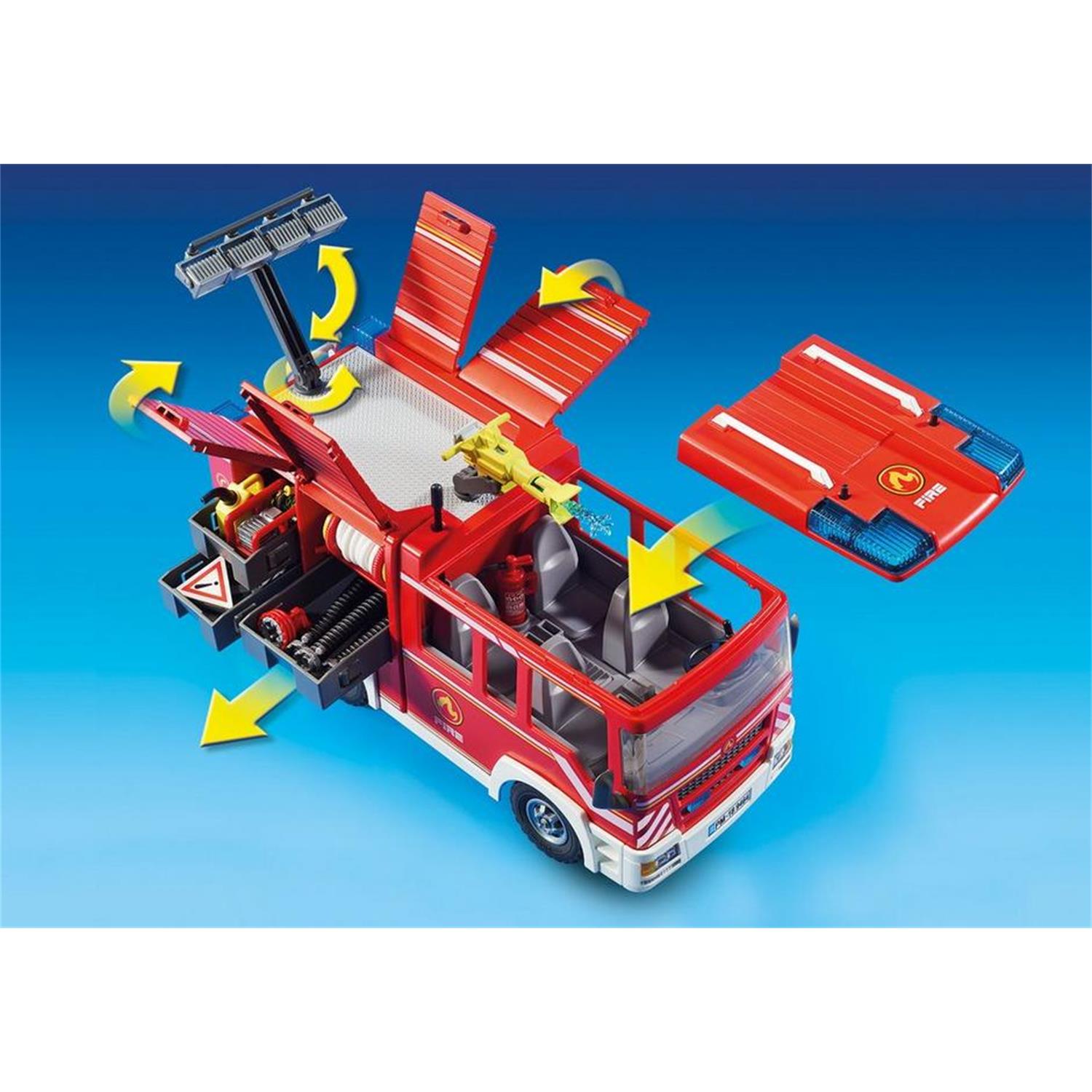 PLAYMOBIL 9464 Feuerwehr-Rüstfahrzeug