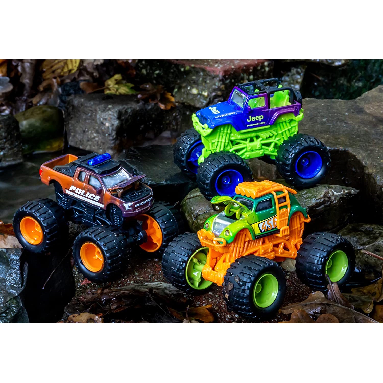 Majorette 212057257 Monster Rockerz Color Changers, 5-sort.