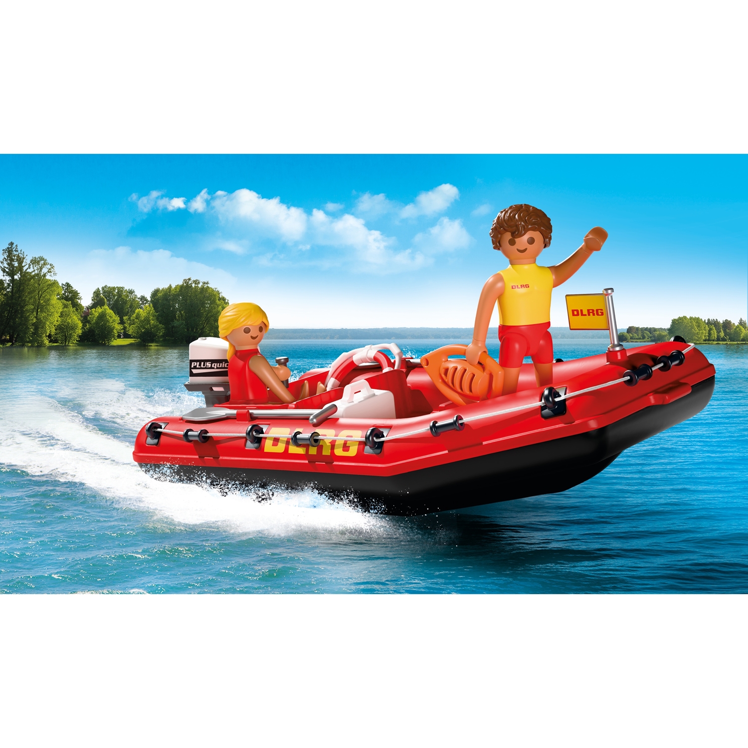 PLAYMOBIL 72280 Rettungsboot DLRG